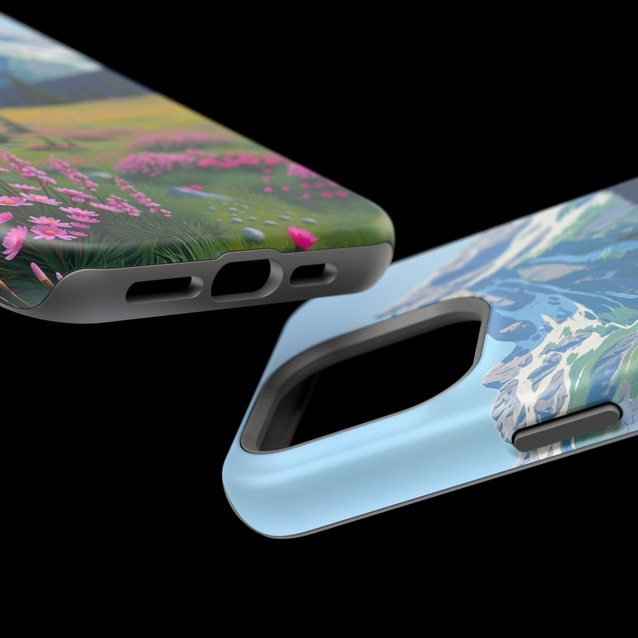 iPhone Earthy Alpine Meadow Design Bold Modern Everyday Snap Case · iPhone Case
