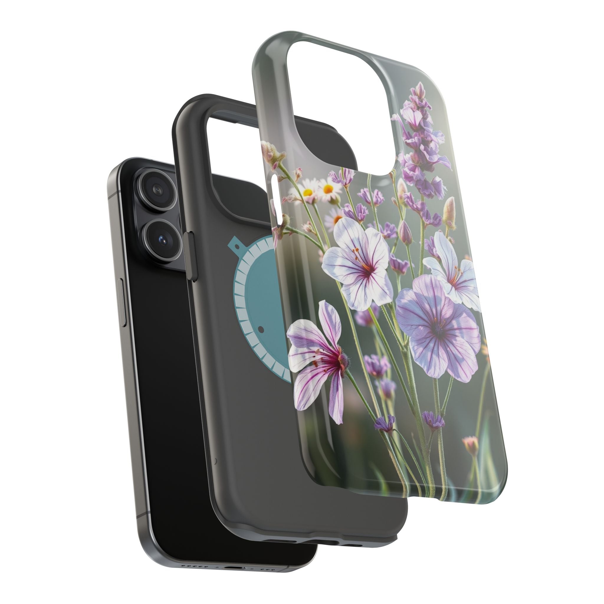 iPhone Wildflower Bunch Enchanted Art Slim Everyday Designer Case · iPhone Case