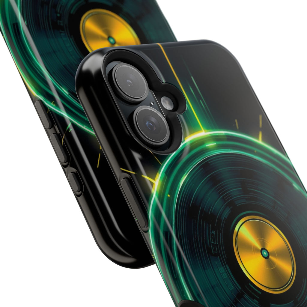 iPhone Dreamy Record Vinyl Spin Design Slim Everyday Designer Case · iPhone Case