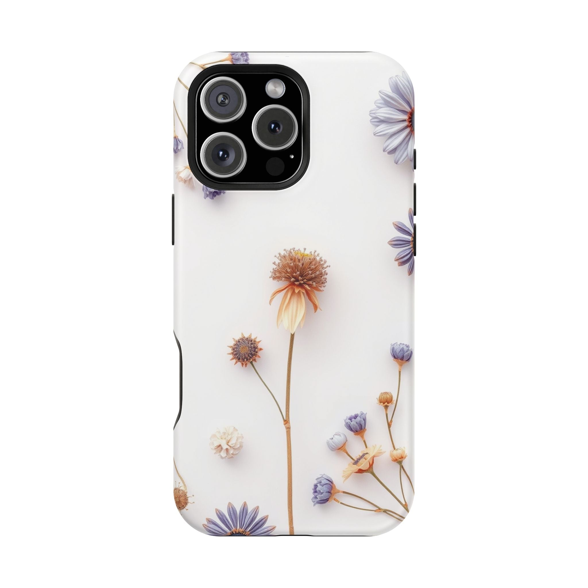 iPhone Dried Flower Flat Lay Bold Art Slim Everyday Designer Case · iPhone Case