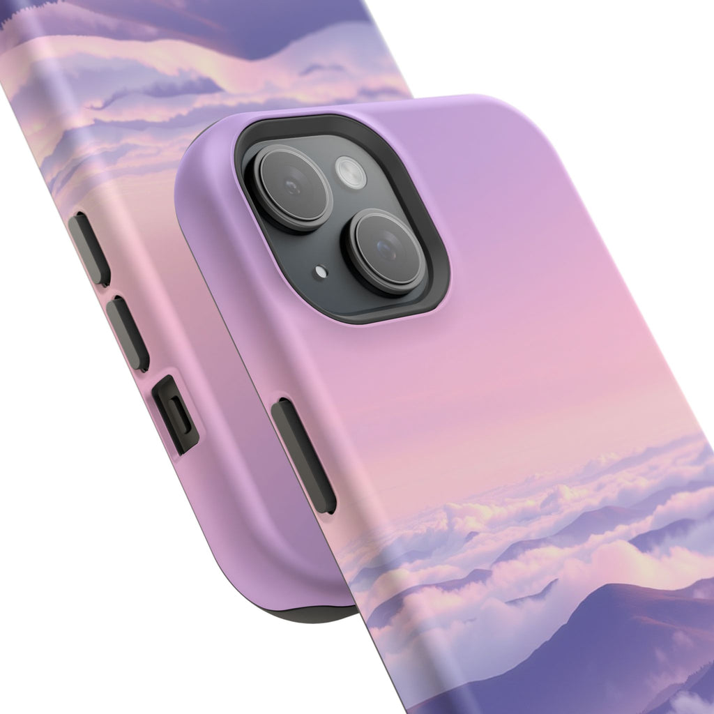 iPhone Fog Rolling Over Hills Electric Art Slim iPhone Everyday · iPhone Case