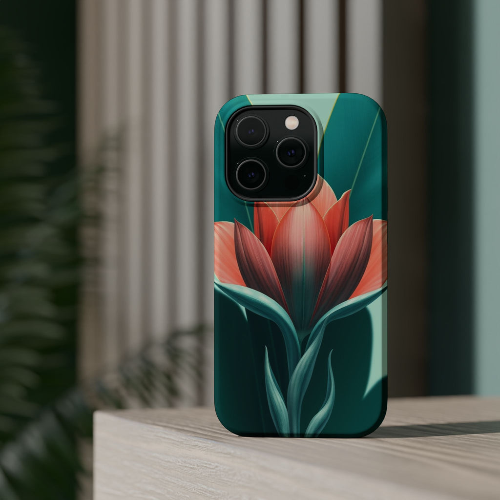 iPhone Dreamy Botanical Illustration Design Soft iPhone 14 Finish · iPhone Case