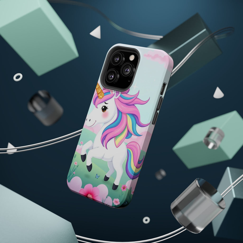 iPhone Rainbow Unicorn Kids Fun Soft iPhone Phone Case Gift Finish · iPhone Case