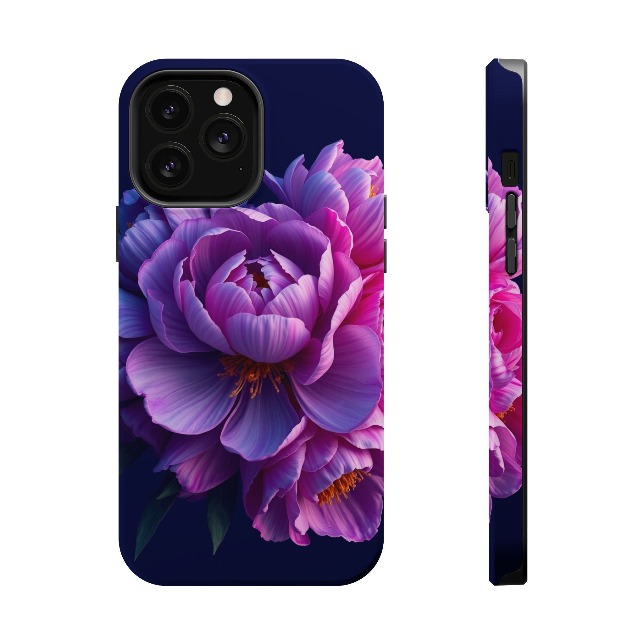 iPhone Peony Bouquet 3D Digital Slim Everyday Designer Case · iPhone Case