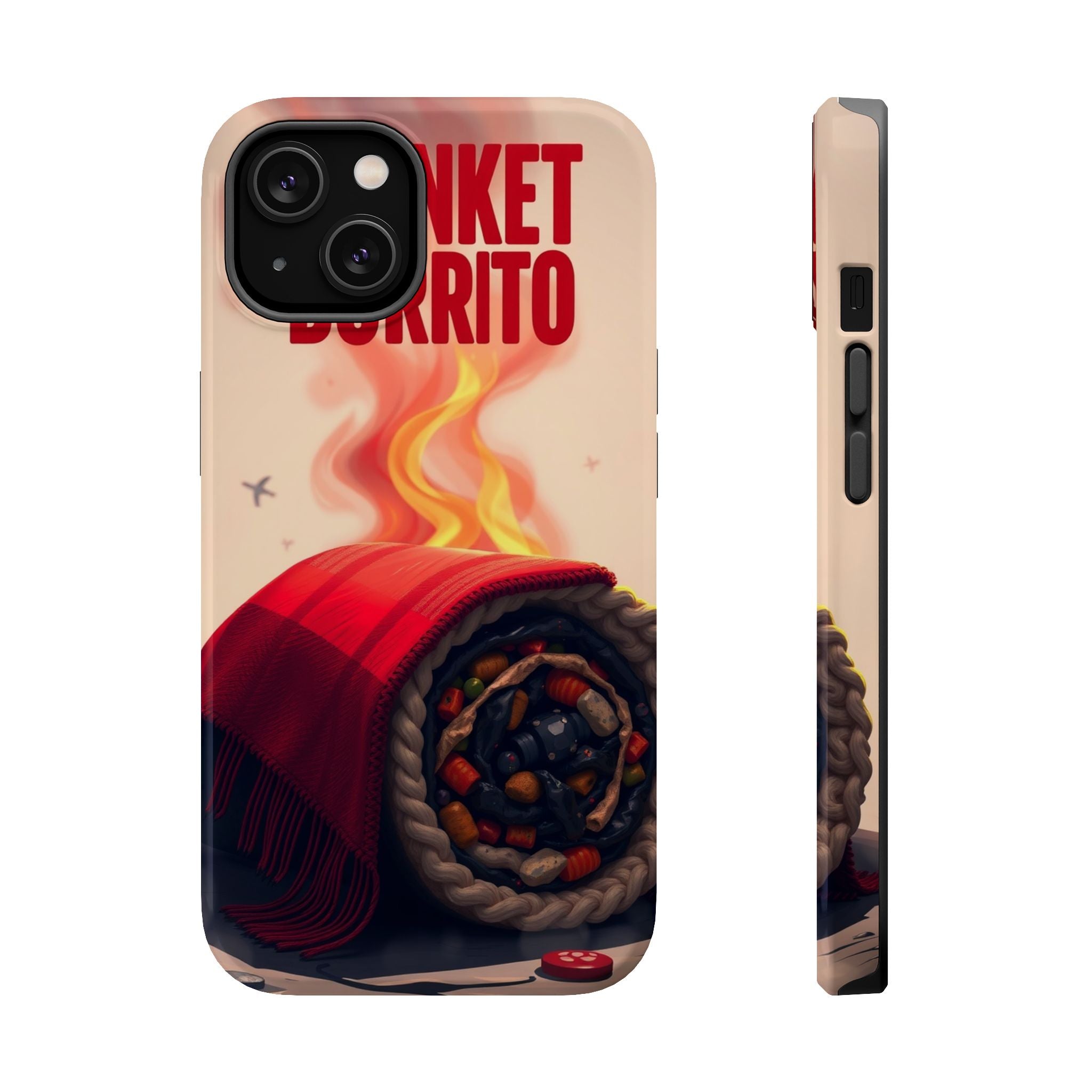 iPhone Serene Blanket Burrito Design Slim Everyday Designer Case · iPhone Case