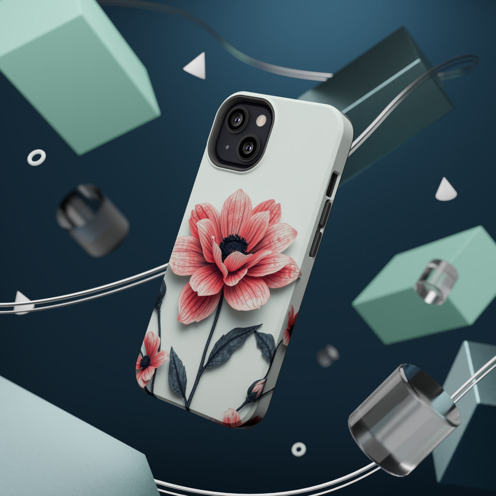 iPhone Dreamy Floral Ink Wash Design Slim Everyday iPhone 12 Designer · iPhone C