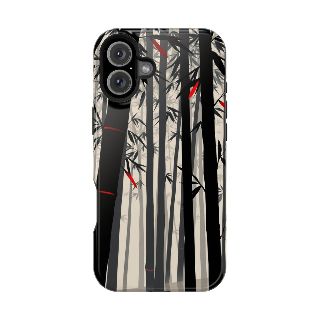 iPhone Bamboo Grove Abstract Geometric Slim Everyday Designer Case · iPhone Case