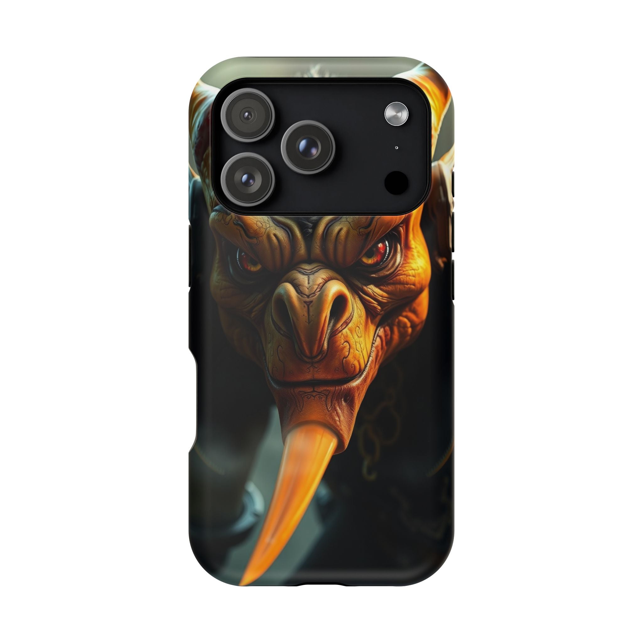 iPhone Mustard And Rust Goblin Mode Activated Slim Everyday Designer Case · iPho