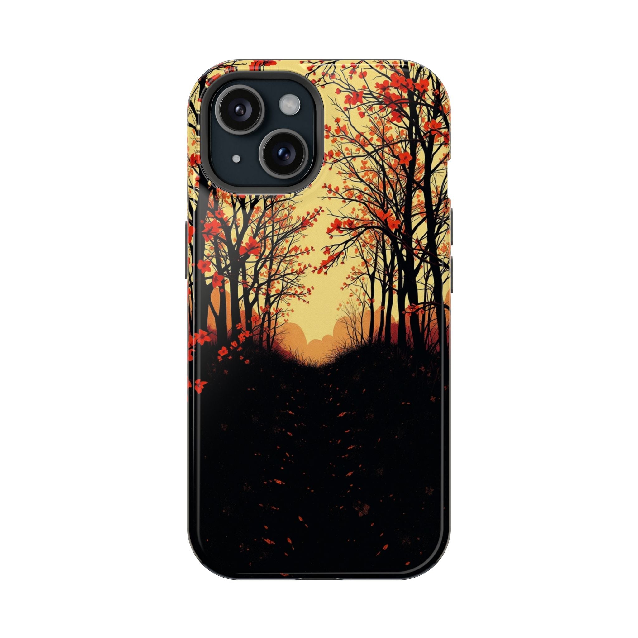 iPhone Dreamy Blossom Trail Design Bold Modern Everyday Snap Case · iPhone Case