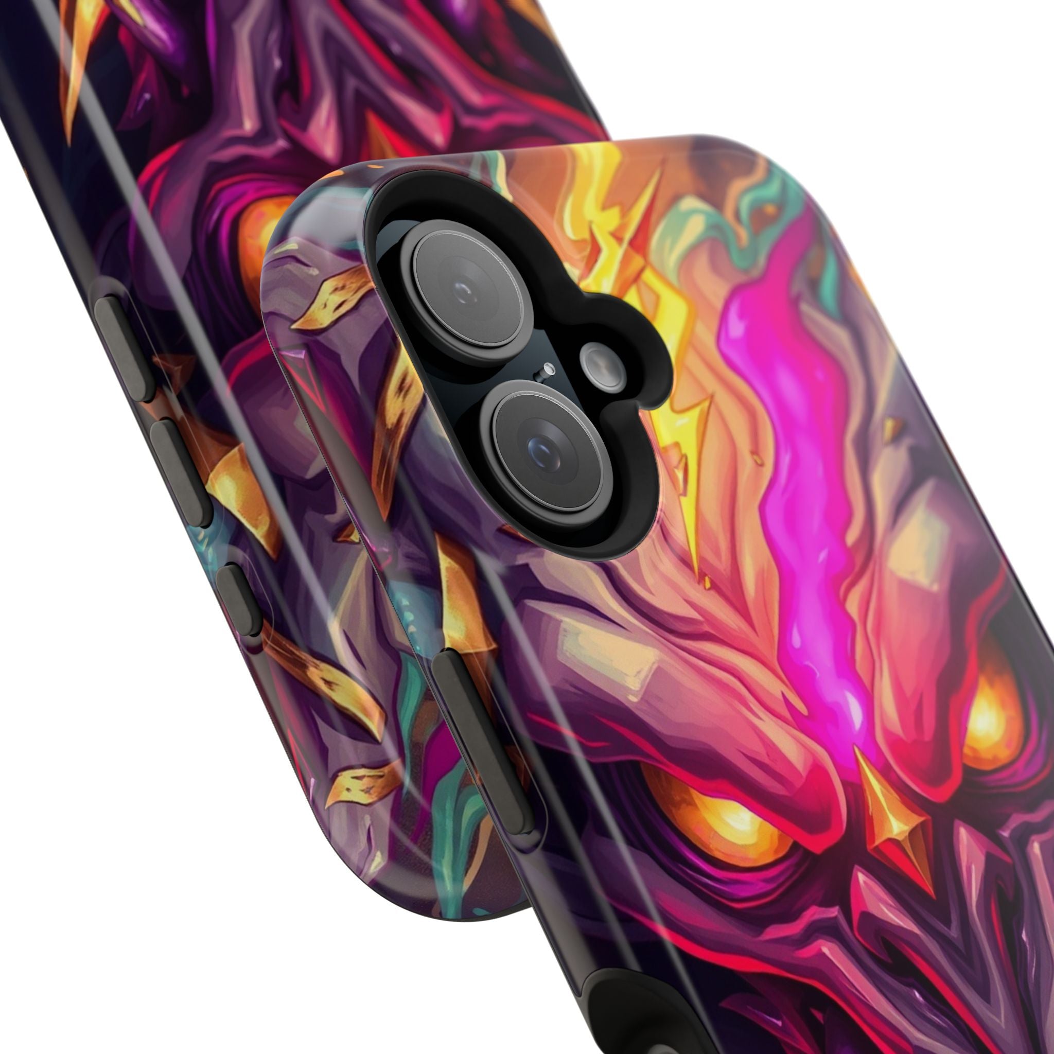 iPhone Chaos Goblin Energy Gold Foil Luxury Slim Everyday Designer Case · iPhone