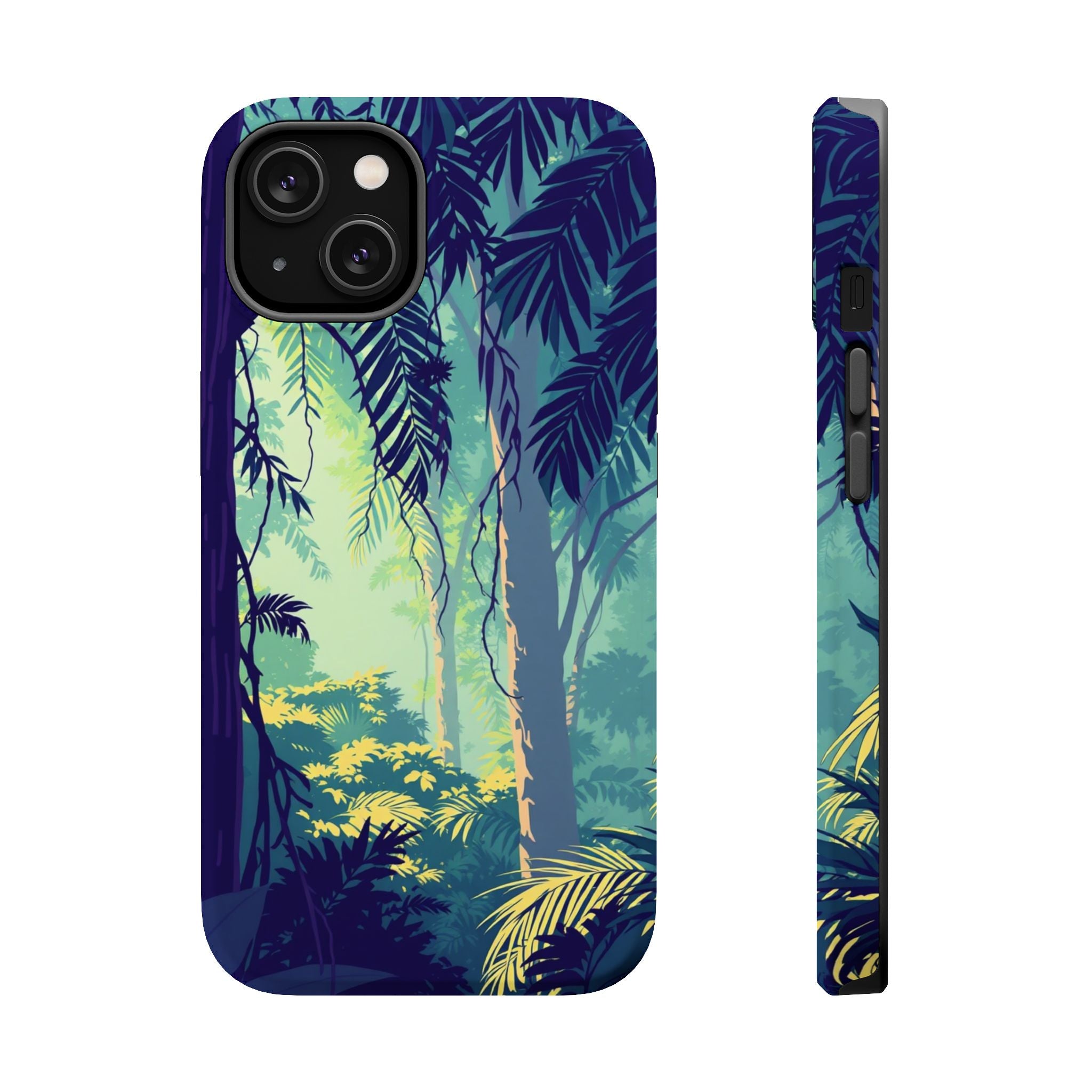 iPhone Mint And Blush Rainforest Canopy Slim Everyday iPhone Designer · iPhone C