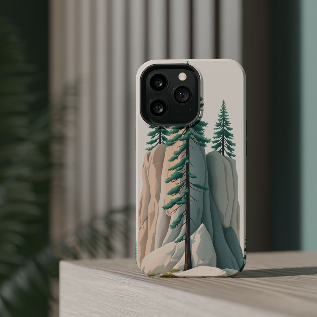 iPhone Pine Ridge Electric Art 17 Bold Modern Everyday Snap Case · iPhone Case