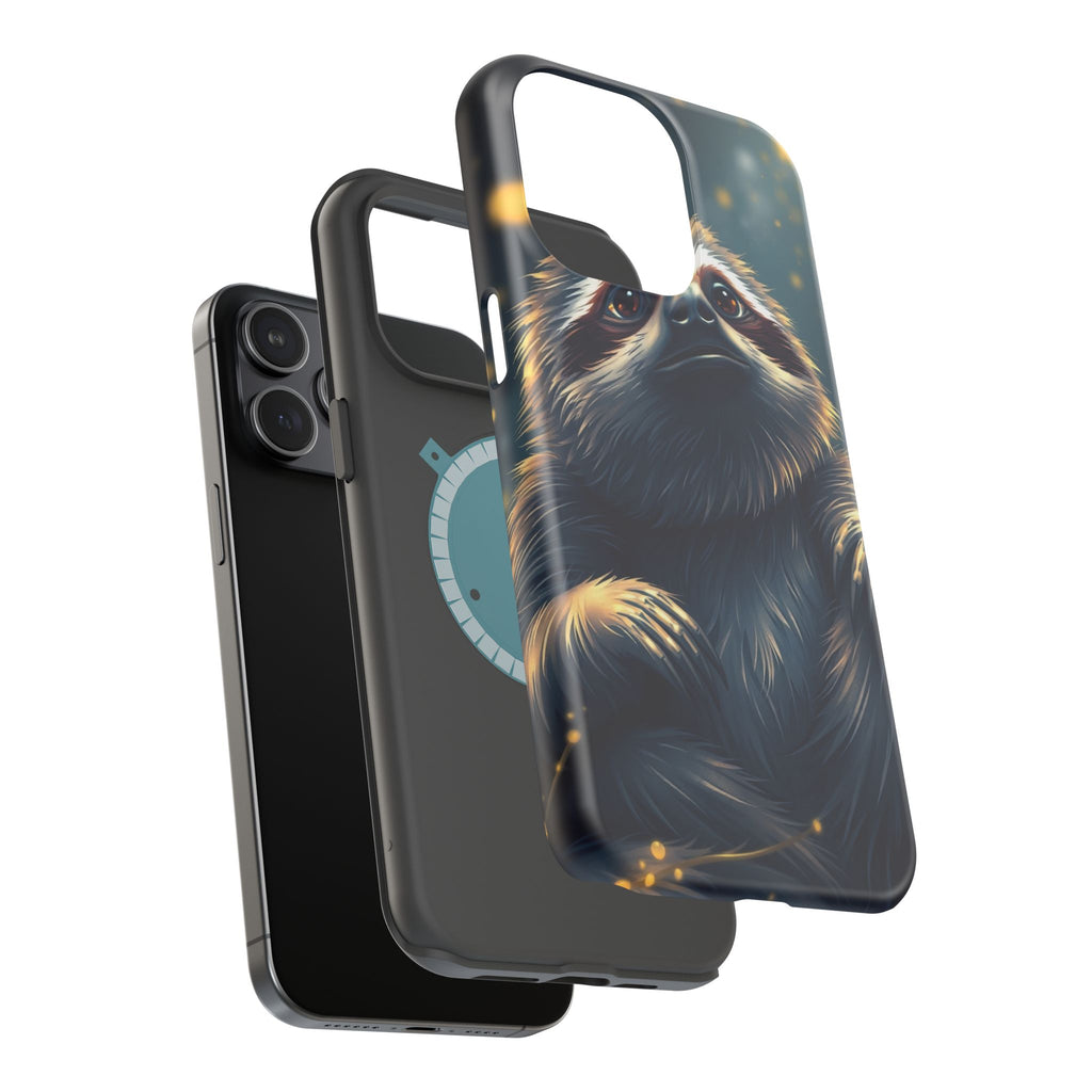 iPhone Vibrant Cozy Sloth Mode Design Slim Everyday Designer Case · iPhone Case
