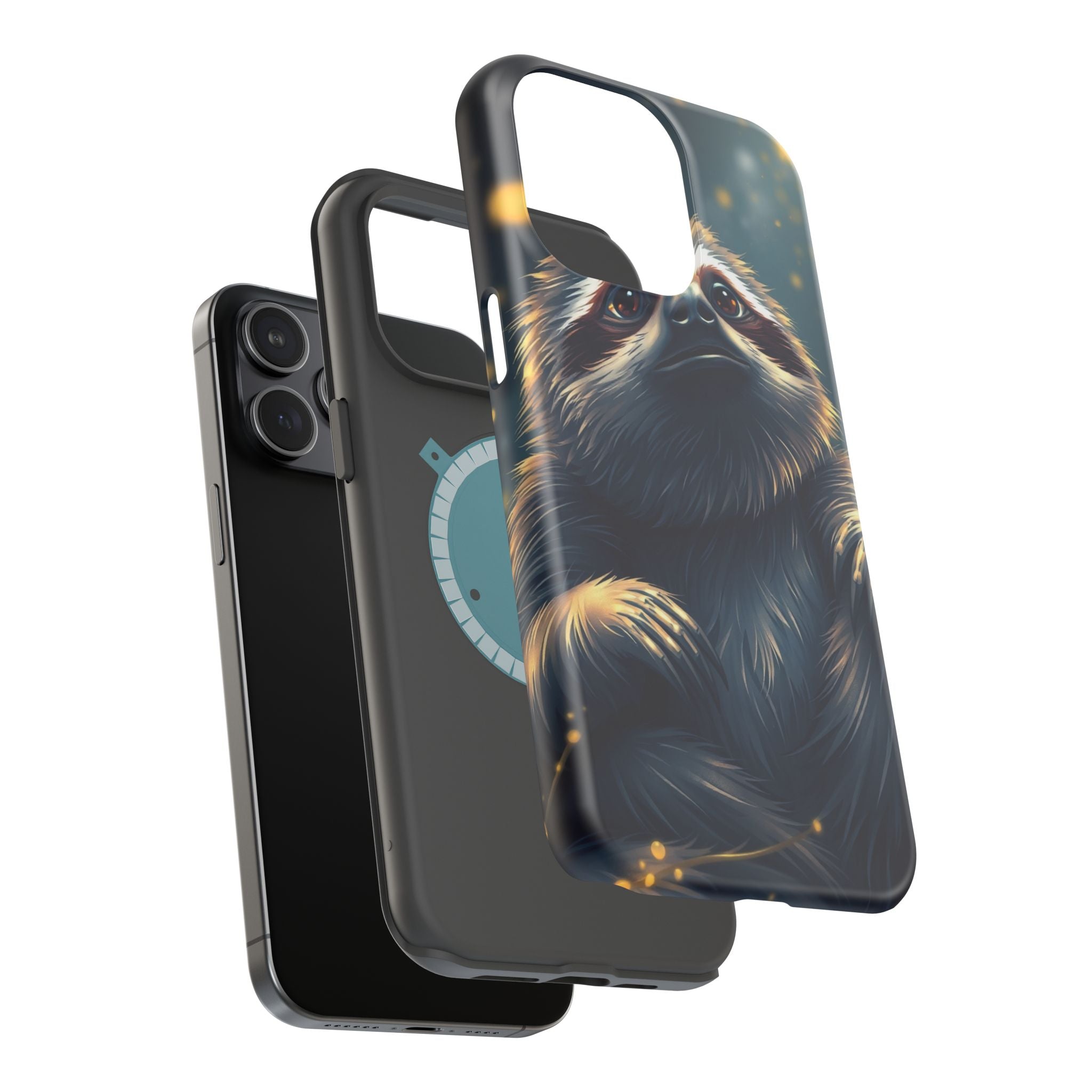 iPhone Vibrant Cozy Sloth Mode Design Slim Everyday Designer Case · iPhone Case