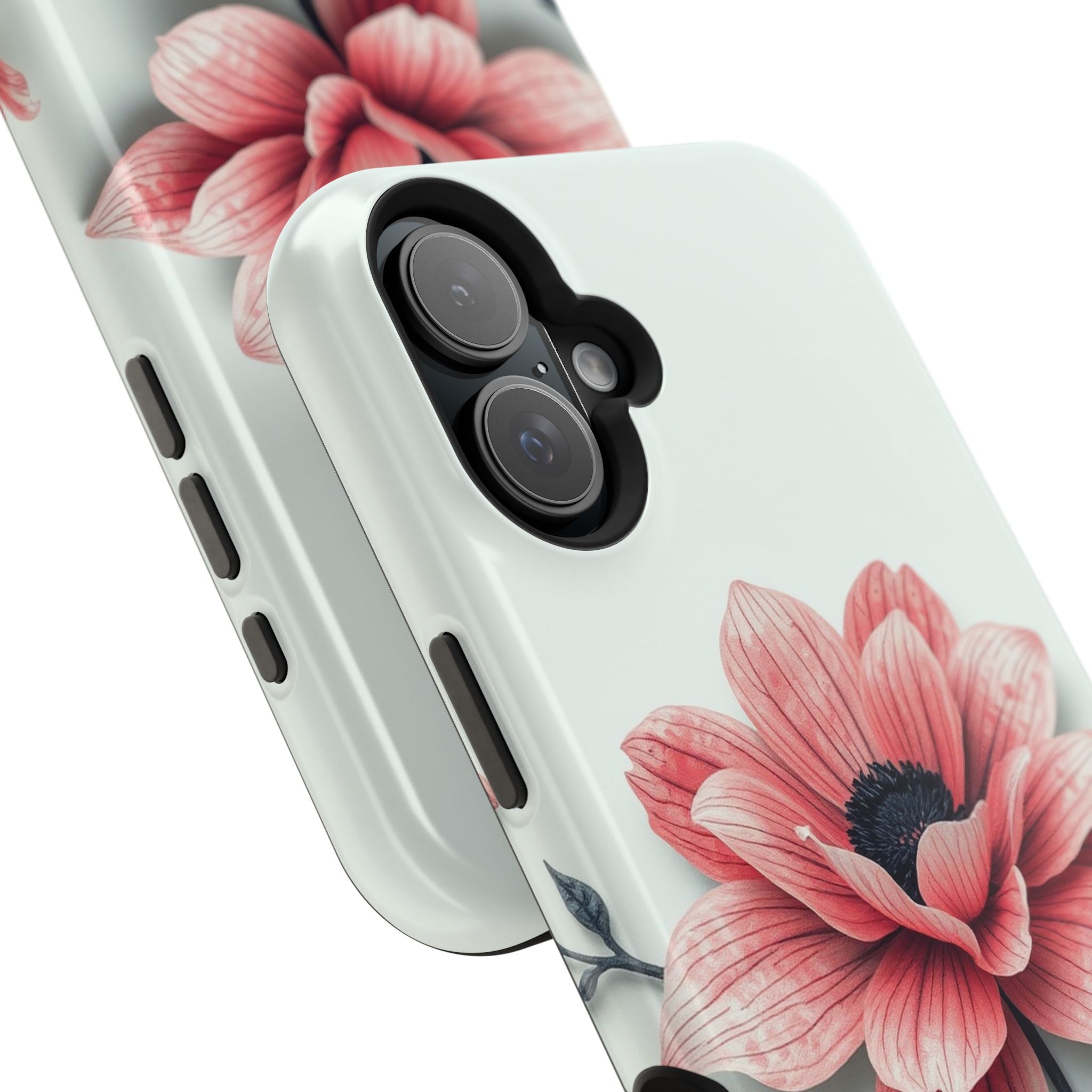 iPhone Dreamy Floral Ink Wash Design Slim Everyday iPhone 12 Designer · iPhone C