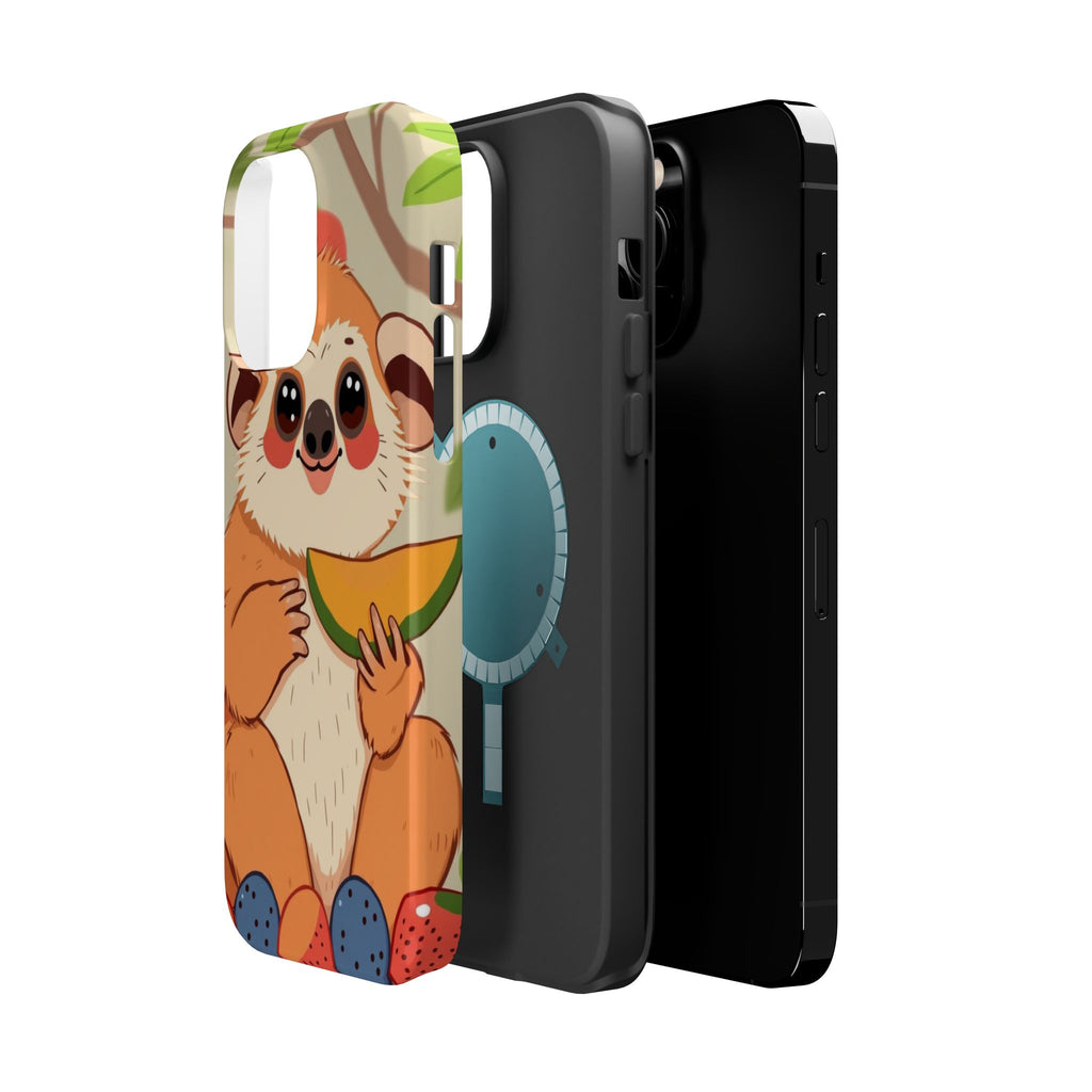iPhone Slow Loris with Fruit Kids Fun iPhone Phone Case Gift Slim · iPhone Case