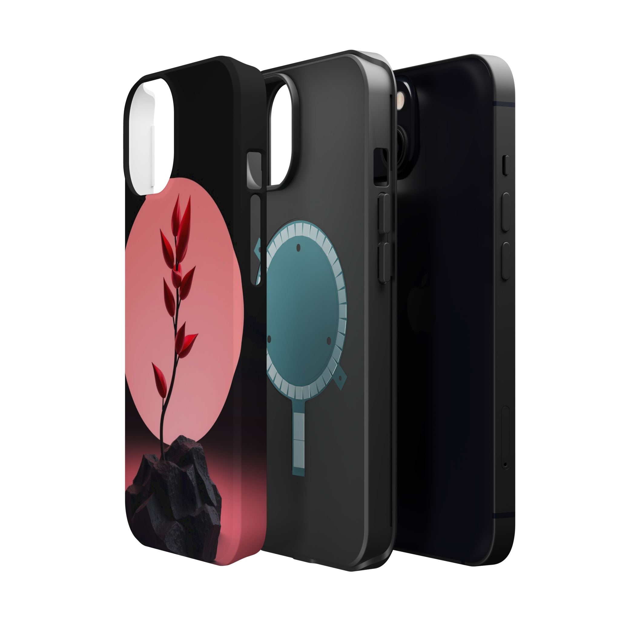 iPhone Serene Minimalist Stem Design Slim Everyday Designer Case · iPhone Case