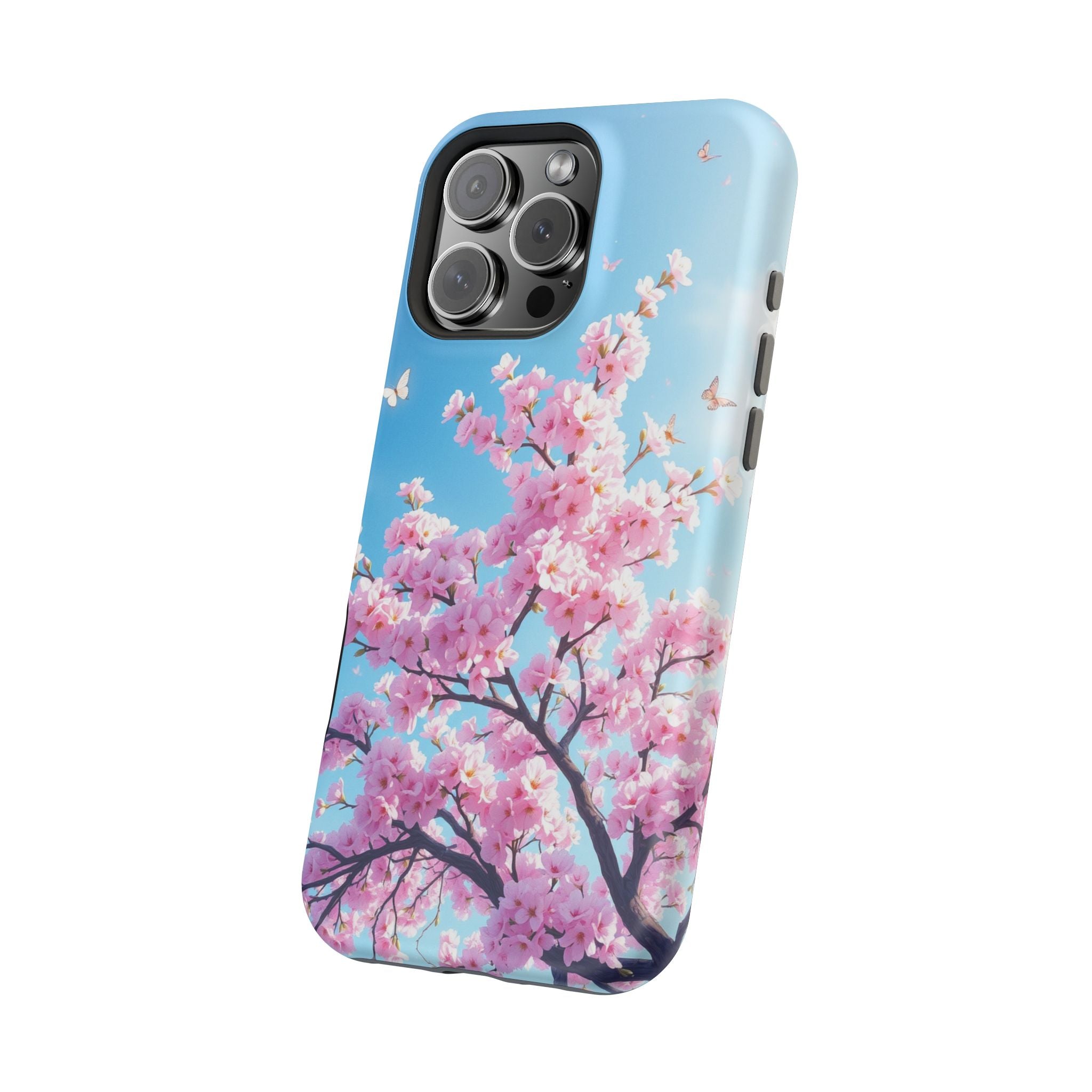 iPhone Cherry Blossom Floral Slim Everyday Designer Case · iPhone Case