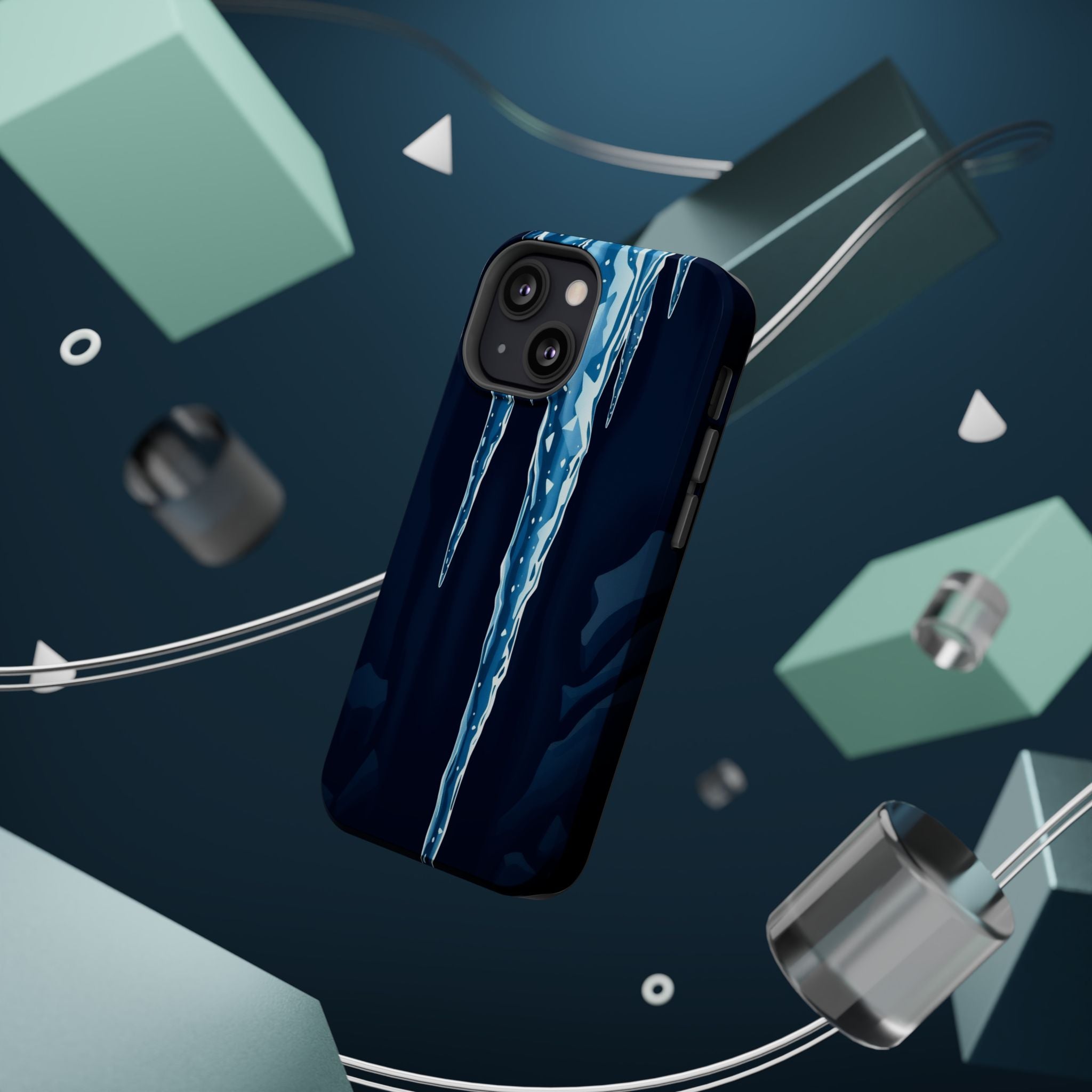 iPhone Vibrant Icicle Formation Design Slim Everyday Designer Case · iPhone Case
