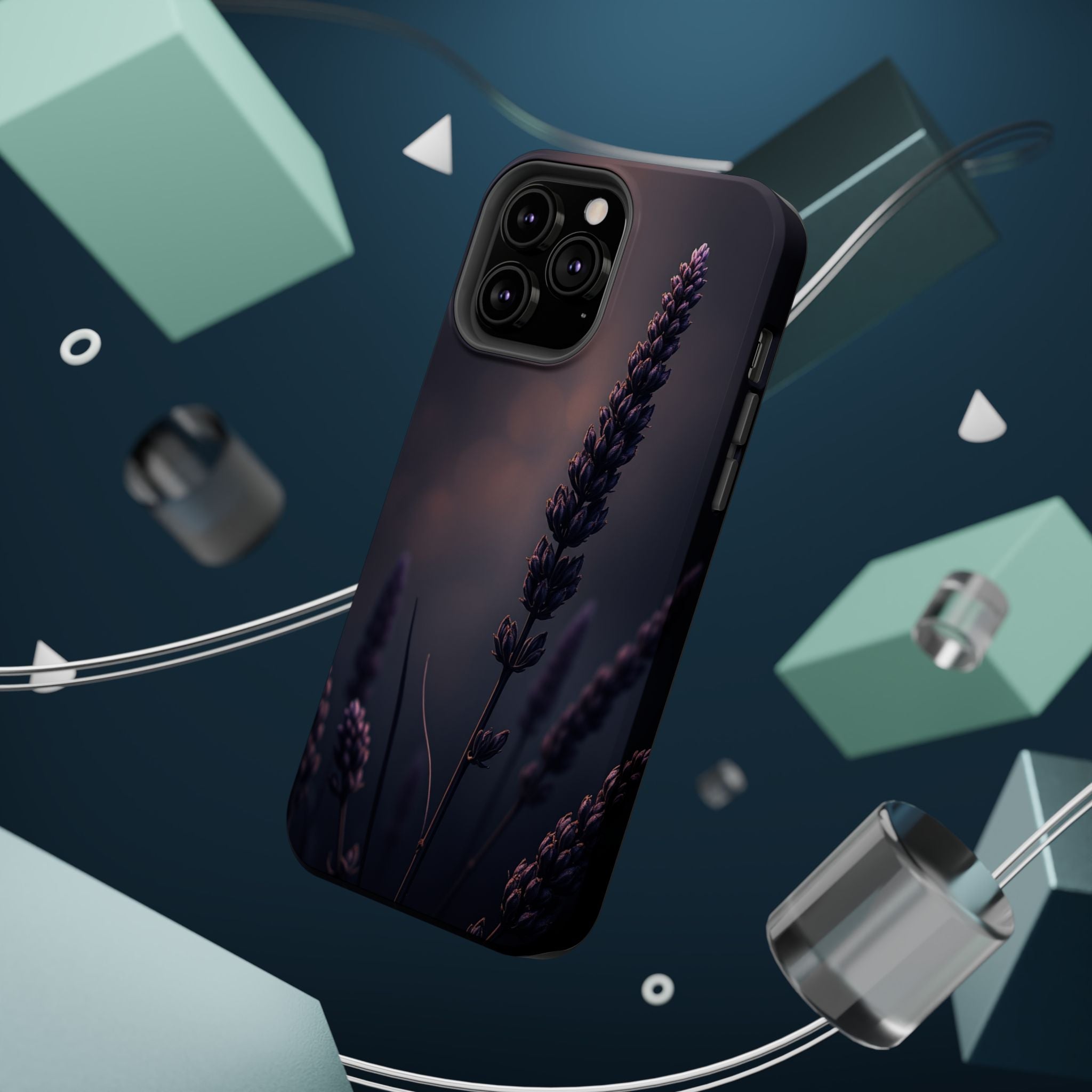iPhone Lavender Haze Electric Art Clean Minimal Snap Case · iPhone Case