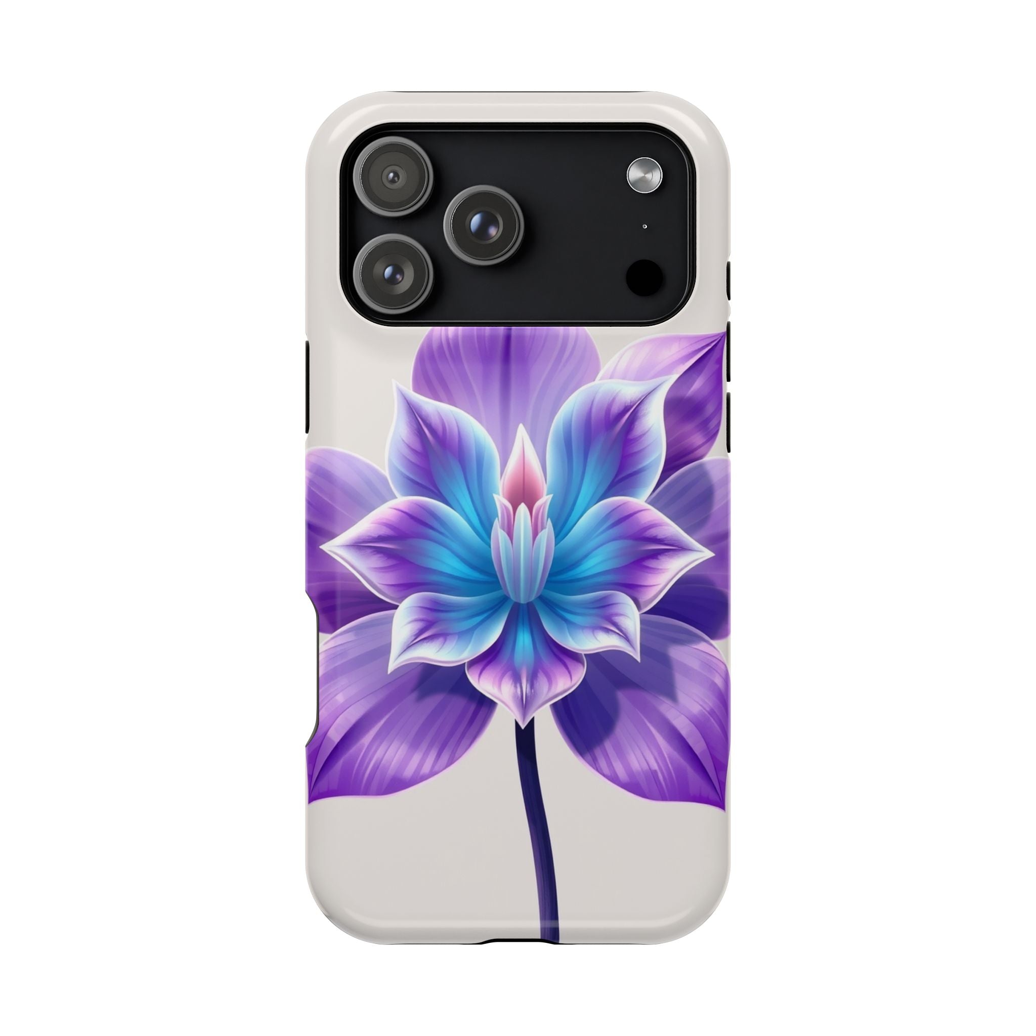 iPhone Dreamy Neon Floral Design 10 Slim Everyday Designer Case · iPhone Case
