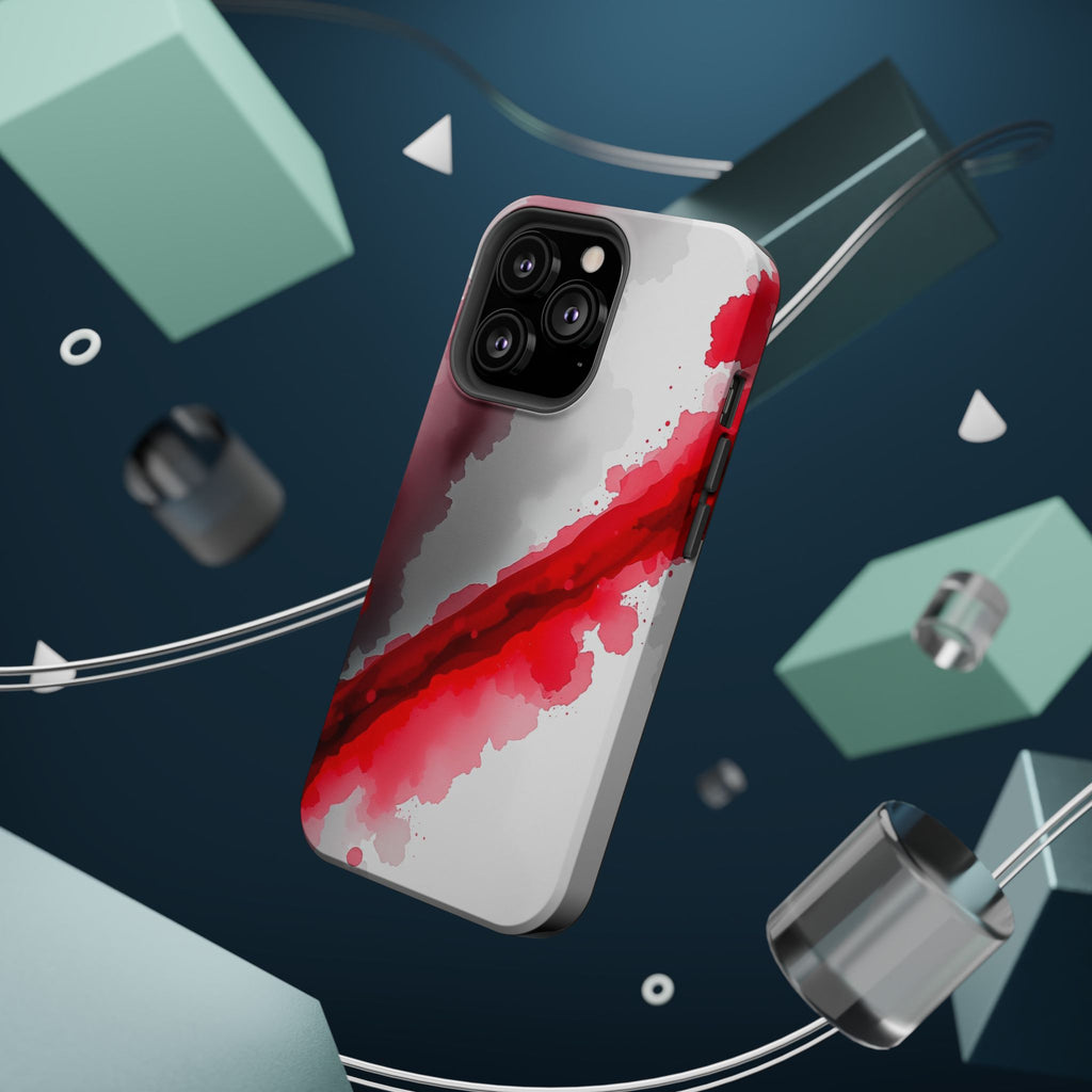 iPhone Carbon Fiber Weave Vibrant Watercolor Slim iPhone Everyday · iPhone Case