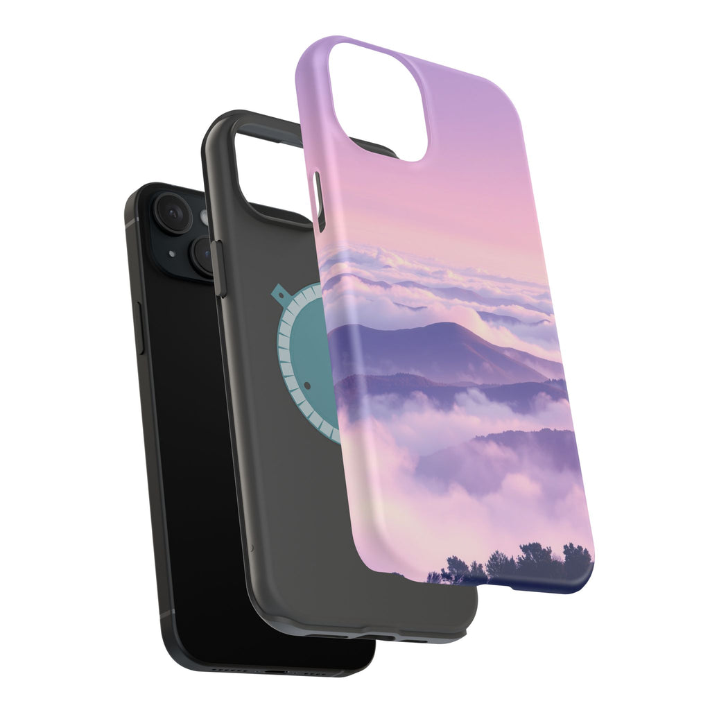 iPhone Fog Rolling Over Hills Electric Art Slim iPhone Everyday · iPhone Case