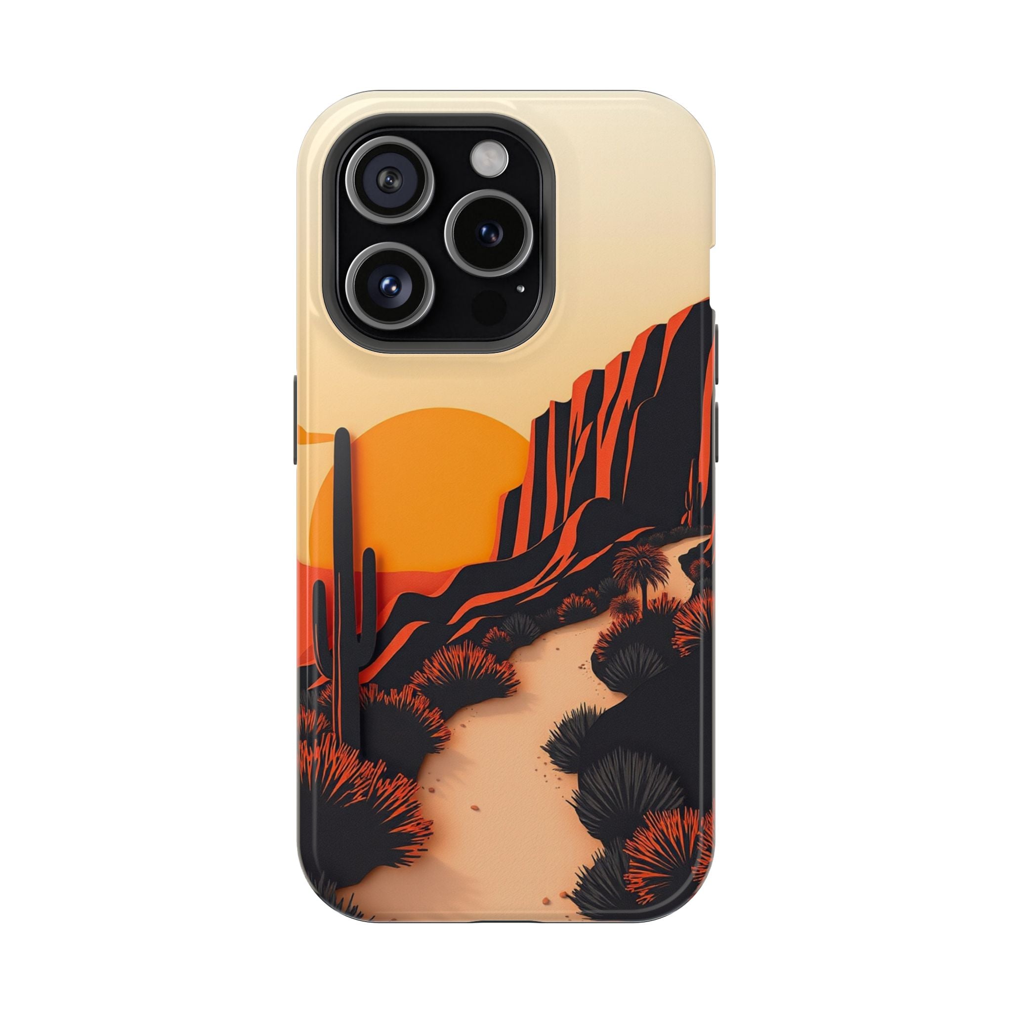iPhone Serene Mesa Sunset Design 12 Slim Everyday Designer Case · iPhone Case