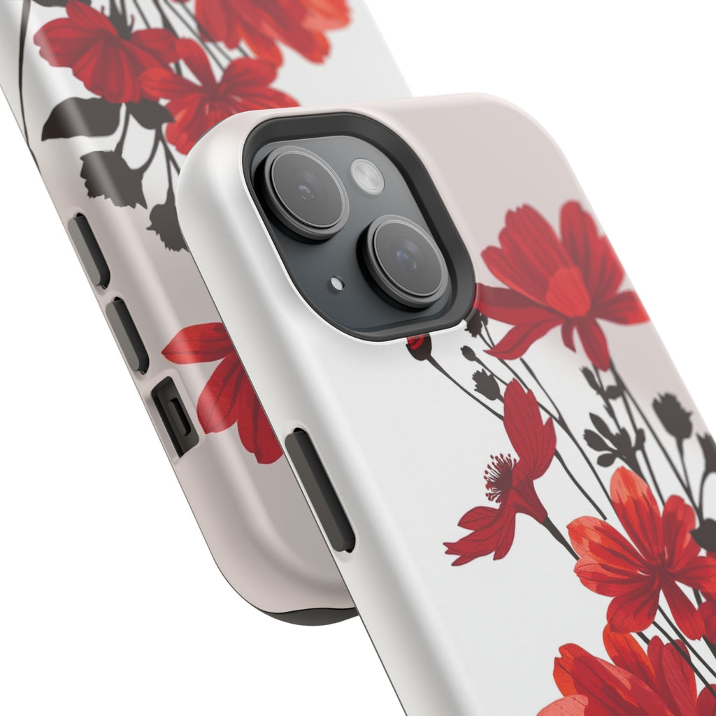 iPhone Floral Silhouette Cinematic Art Slim Snap Case · iPhone Case