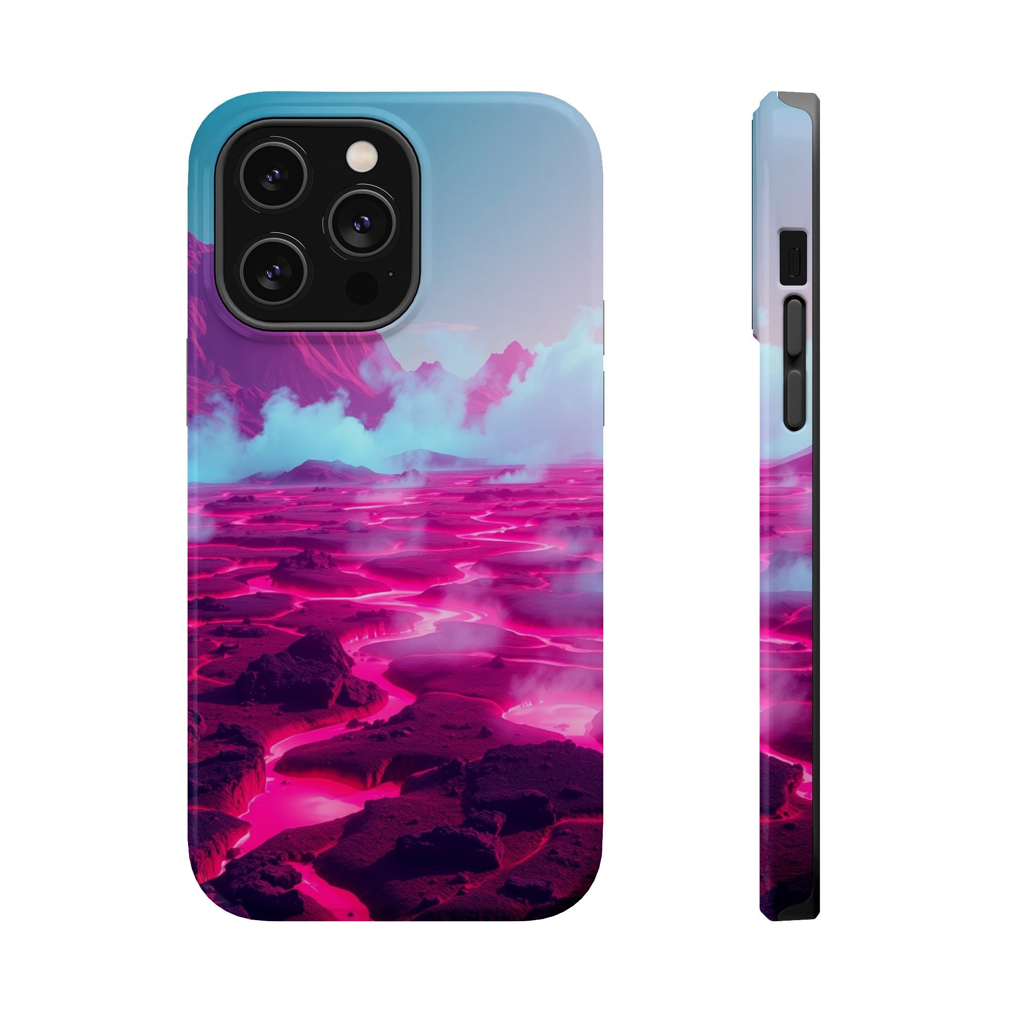 iPhone Lava Field Bold Art 17 Slim Everyday Designer Case · iPhone Case