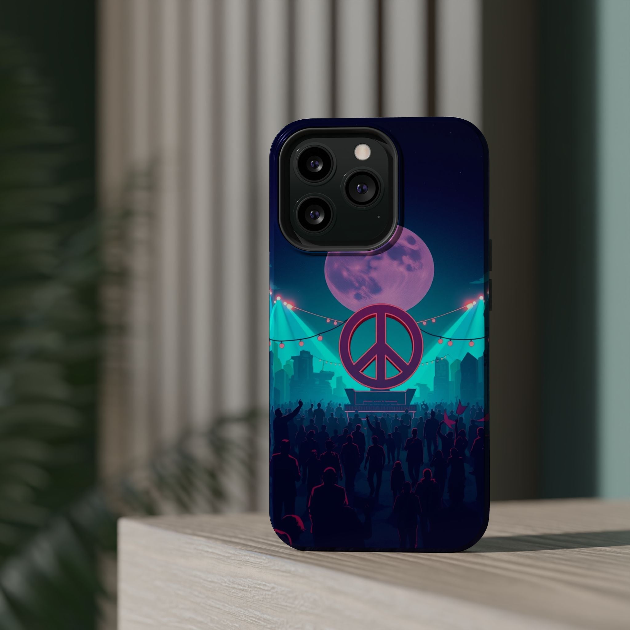 iPhone Woodstock Peace Mystic Art Bold Modern Everyday Snap Case · iPhone Case