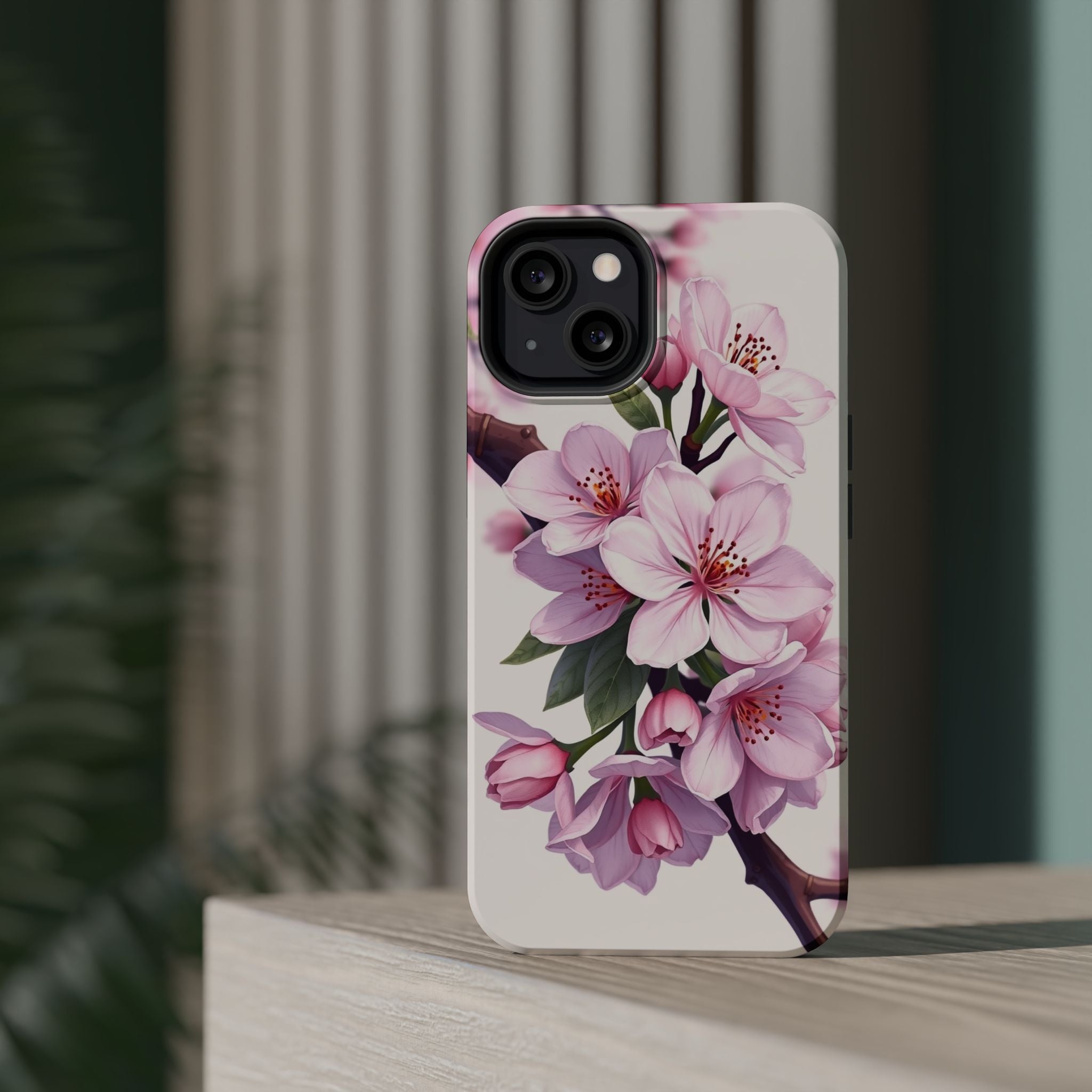 iPhone Cherry Blossom Mystic Art Bold Modern Everyday Snap Case · iPhone Case