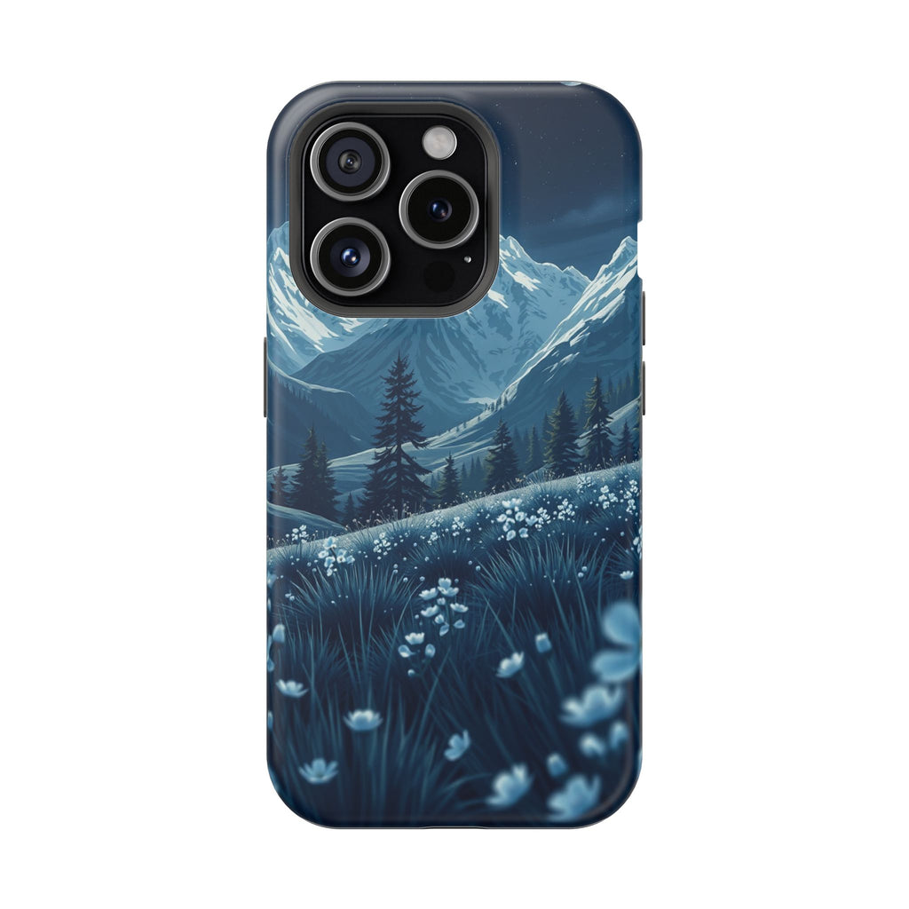 iPhone Dreamy Alpine Meadow Design Bold Modern Everyday Snap Case · iPhone Case