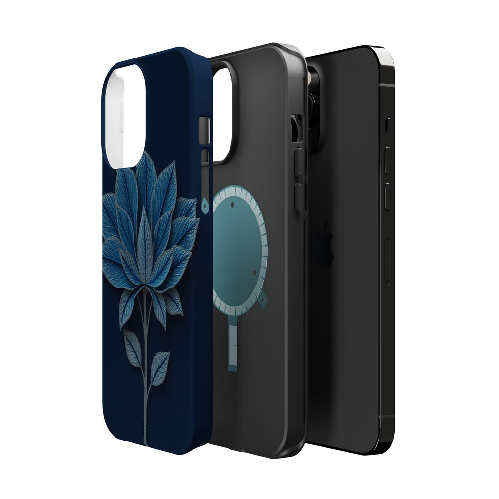 iPhone Night Bloomer Paper Cut Art Bold Modern Everyday Snap Case · iPhone Case