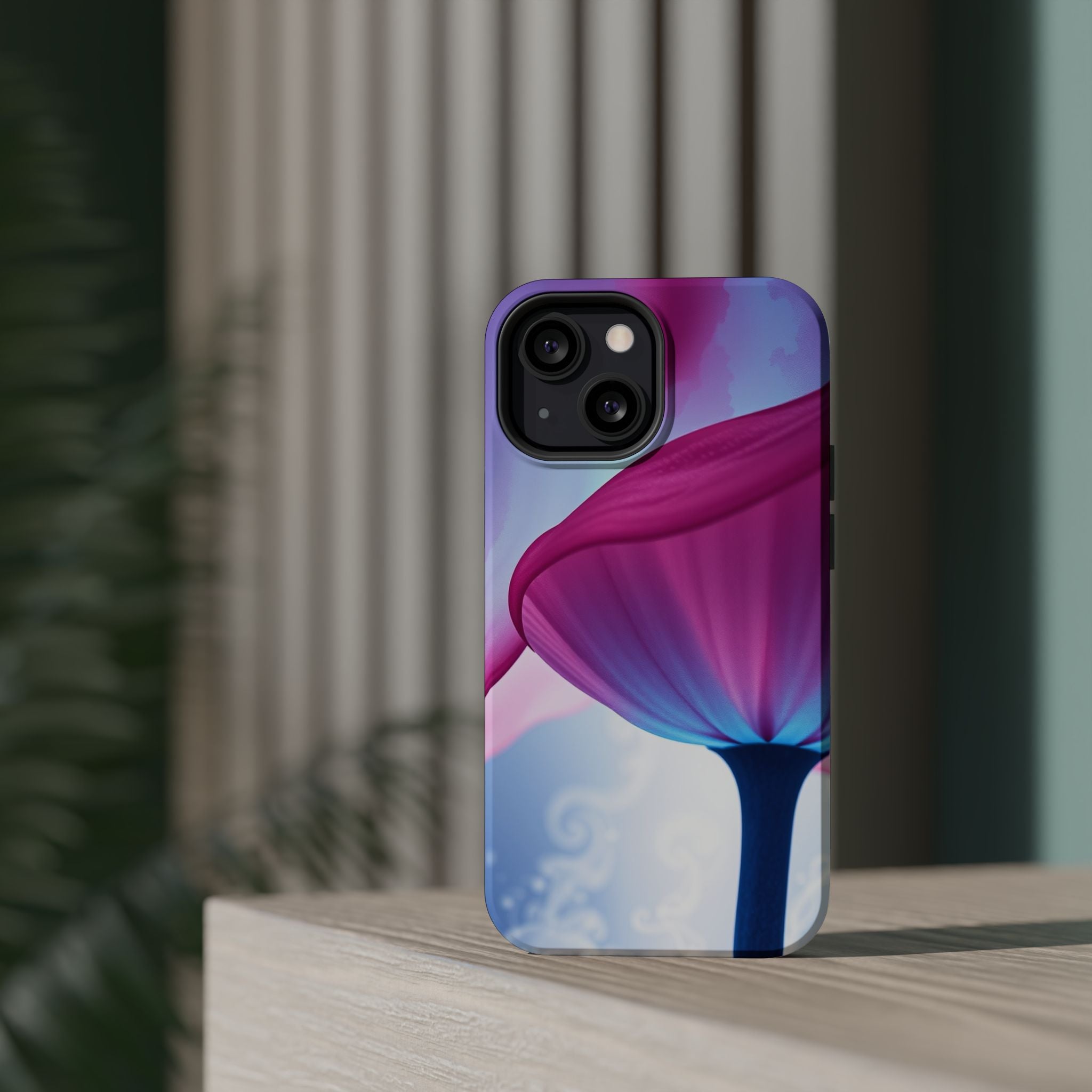 iPhone Petal Storm Vibrant Watercolor Slim Snap Case Ga · iPhone Case