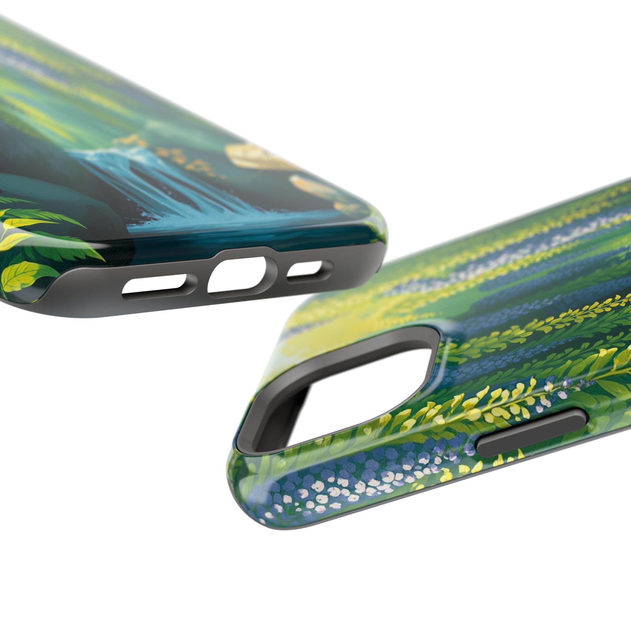 iPhone Wisteria Cascade Mystic Art Bold Modern Everyday Snap Case · iPhone Case