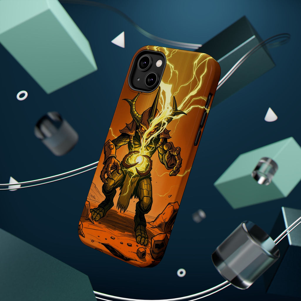 iPhone Burnt Orange And Sand Chaos Goblin Energy Clean Minimal Snap Case · iPhon