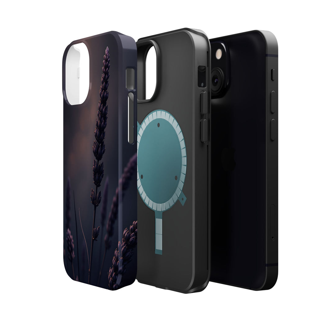 iPhone Lavender Haze Electric Art Clean Minimal Snap Case · iPhone Case