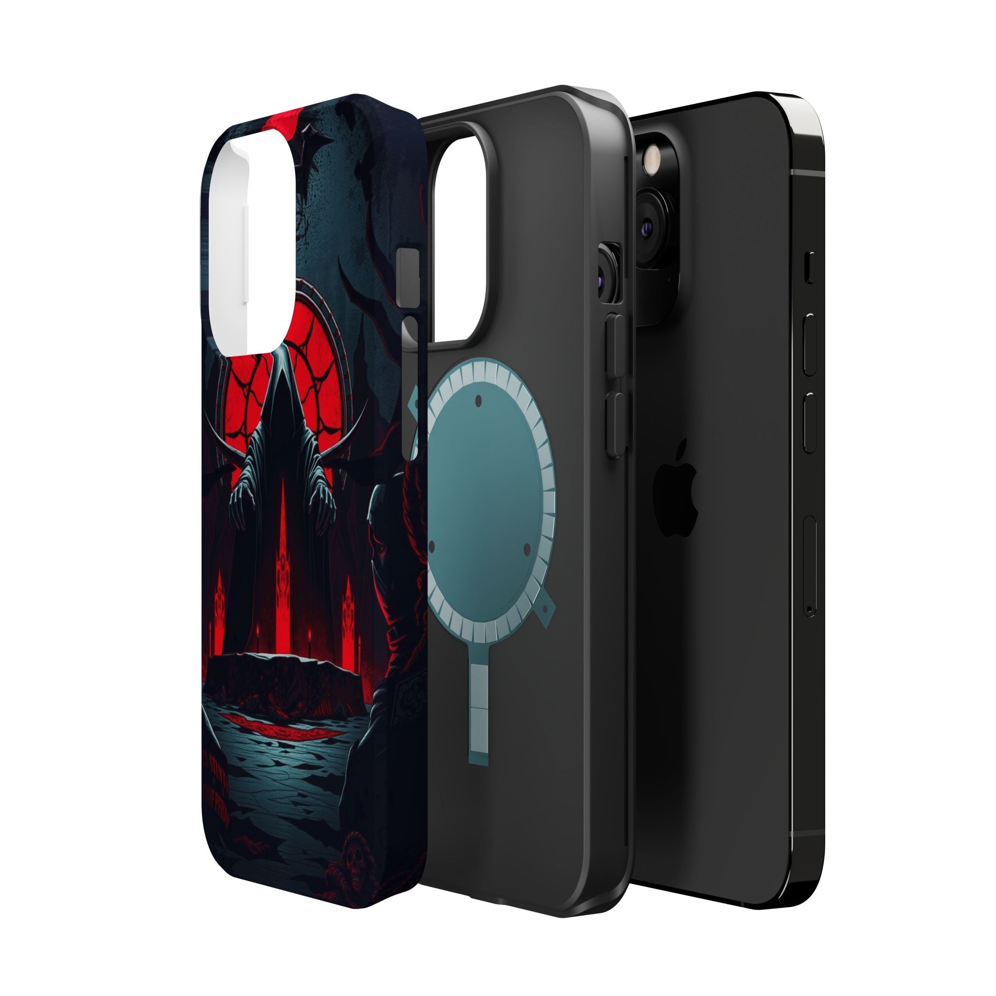 iPhone Serene Necromancer Circle Design Slim Everyday Designer Case · iPhone Cas