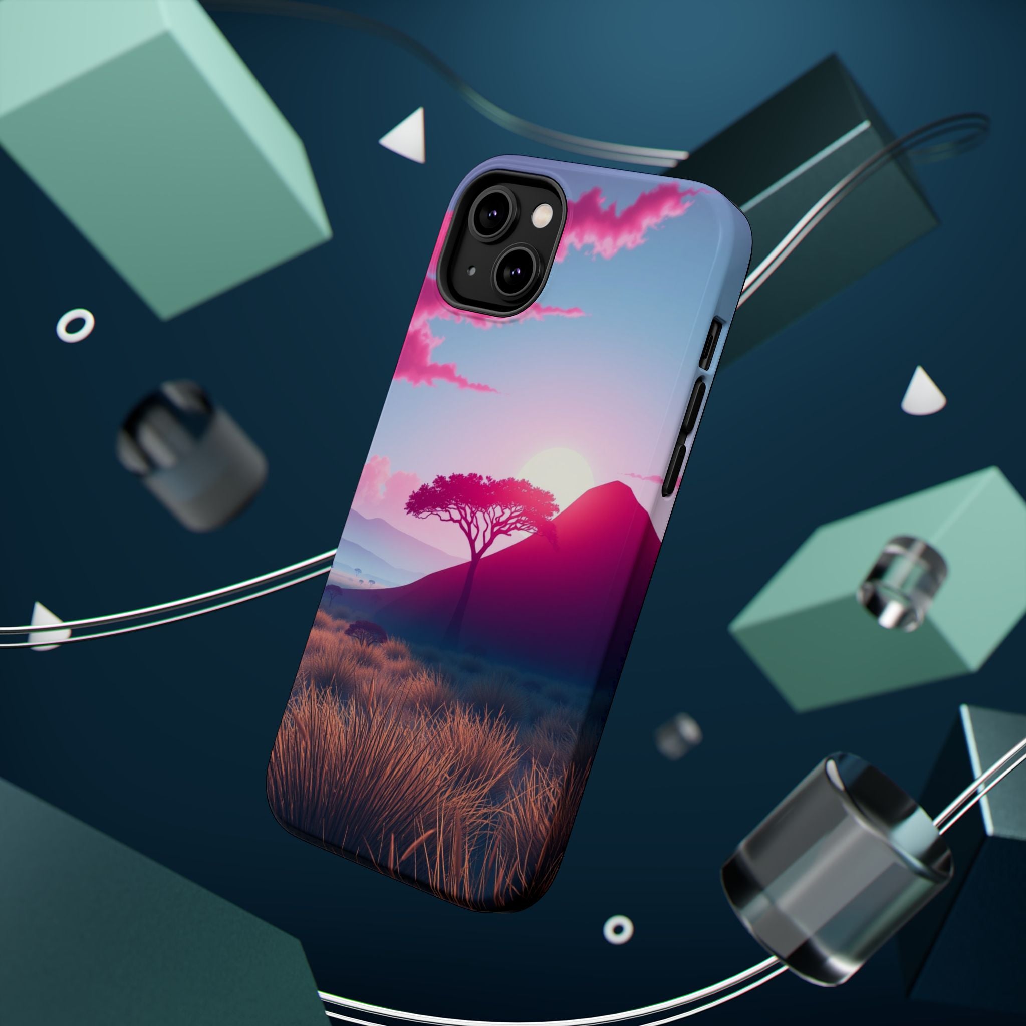 iPhone Savanna Horizon Dreamy Ethereal Slim Everyday Designer Case · iPhone Case