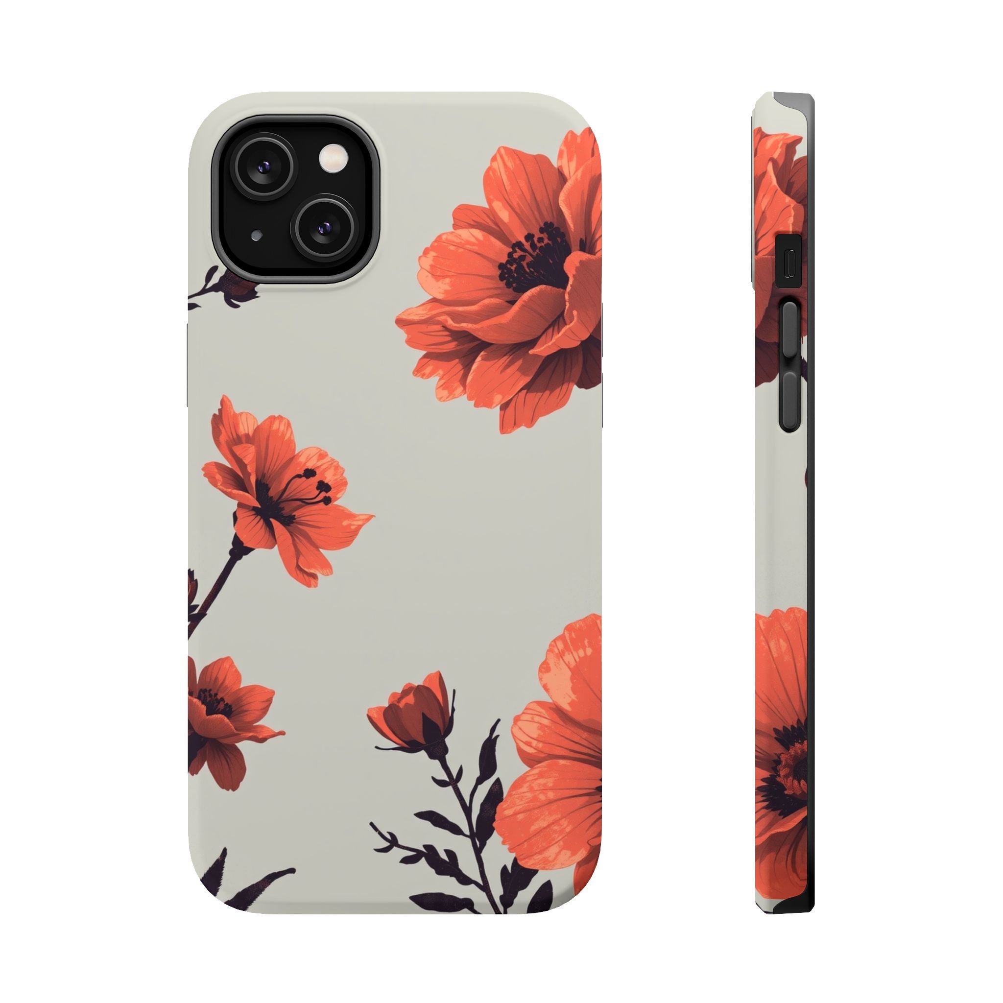 iPhone Dreamy Floral Ink Wash Design Slim Everyday iPhone 13 Designer · iPhone C