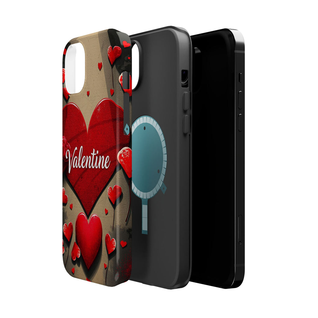 iPhone Serene Vintage Valentine Card Design Slim Everyday Designer Case · iPhone
