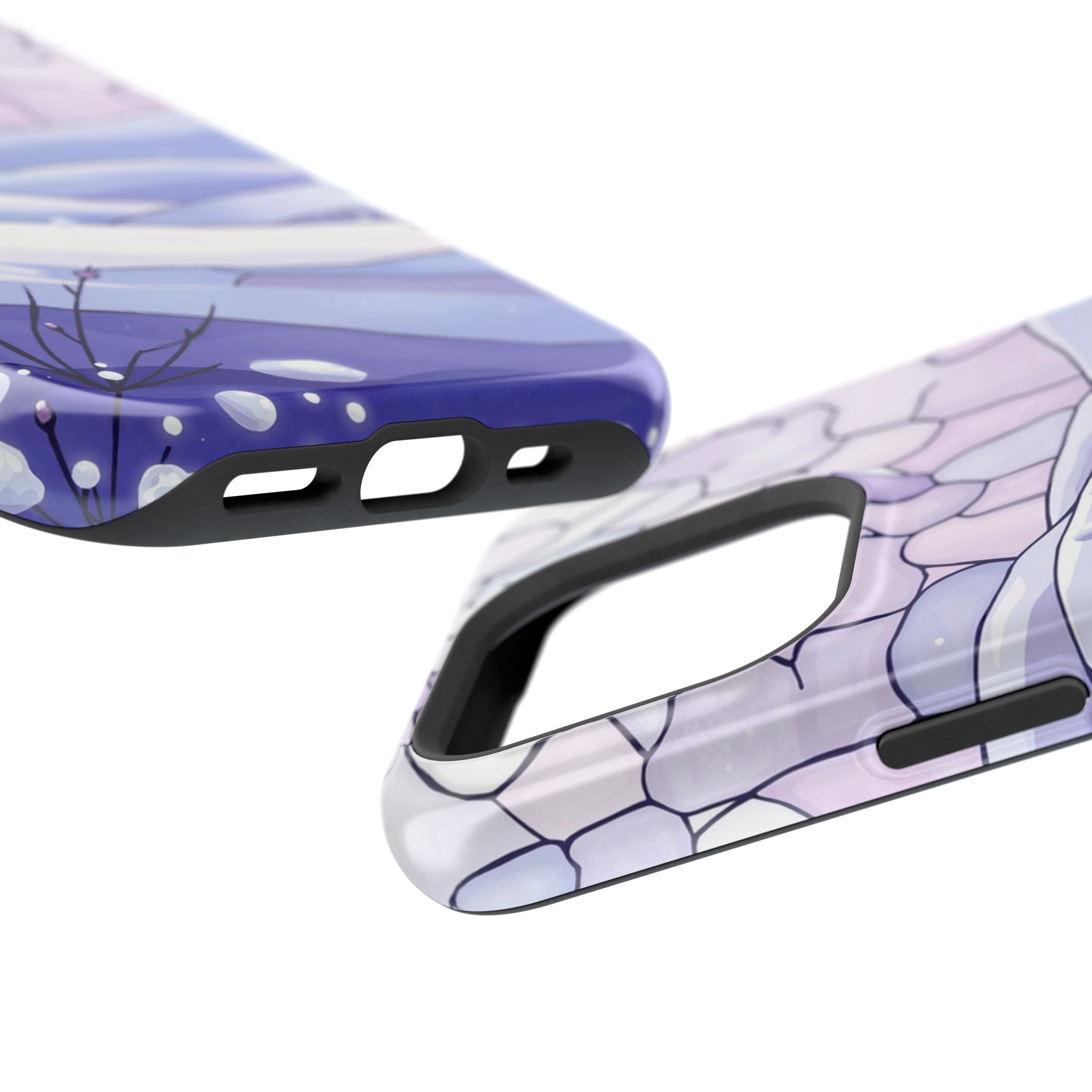 iPhone Snow Field Electric Art 11 Bold Modern Everyday Snap Case · iPhone Case