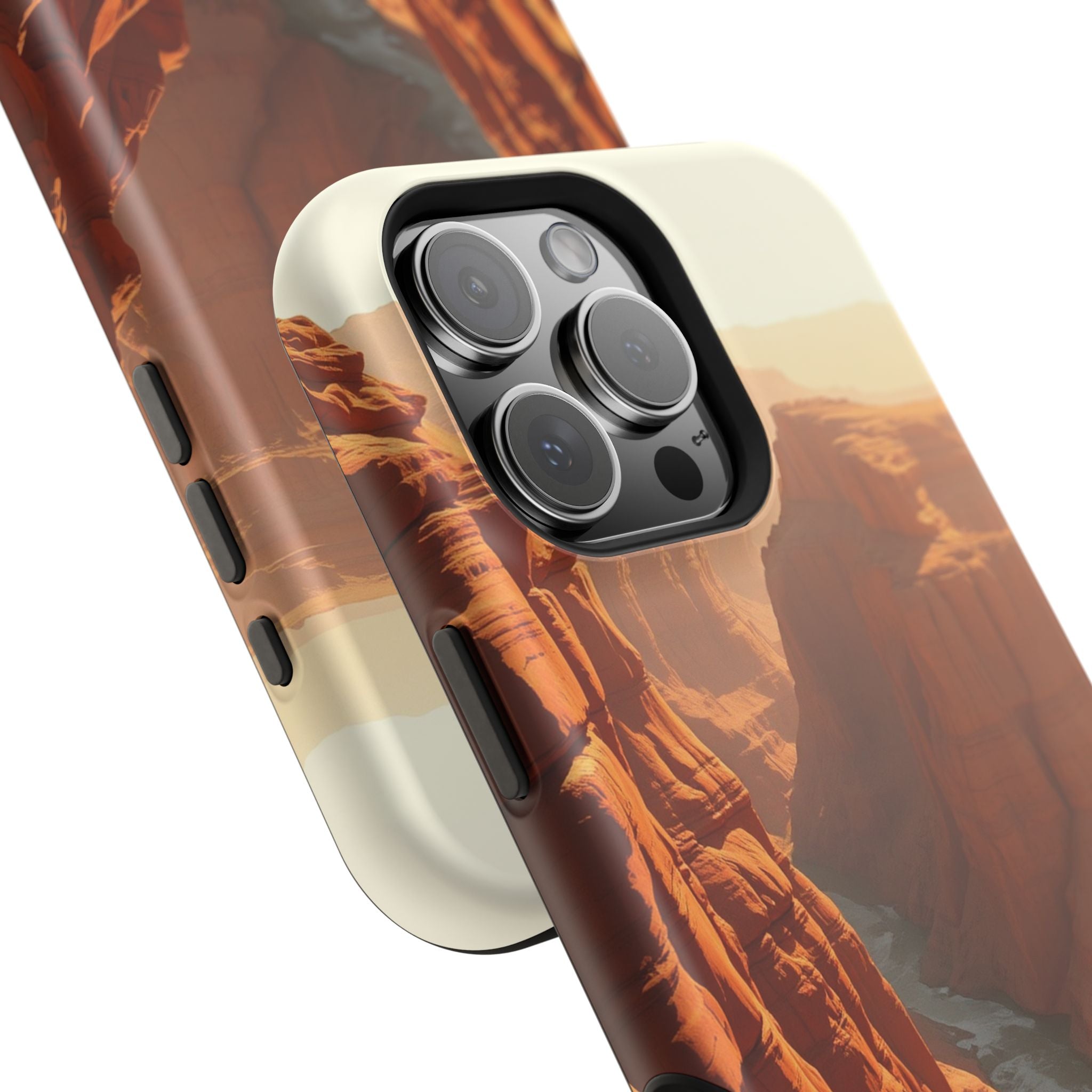 iPhone Vibrant River Canyon Design Bold Modern Everyday Snap Case · iPhone Case