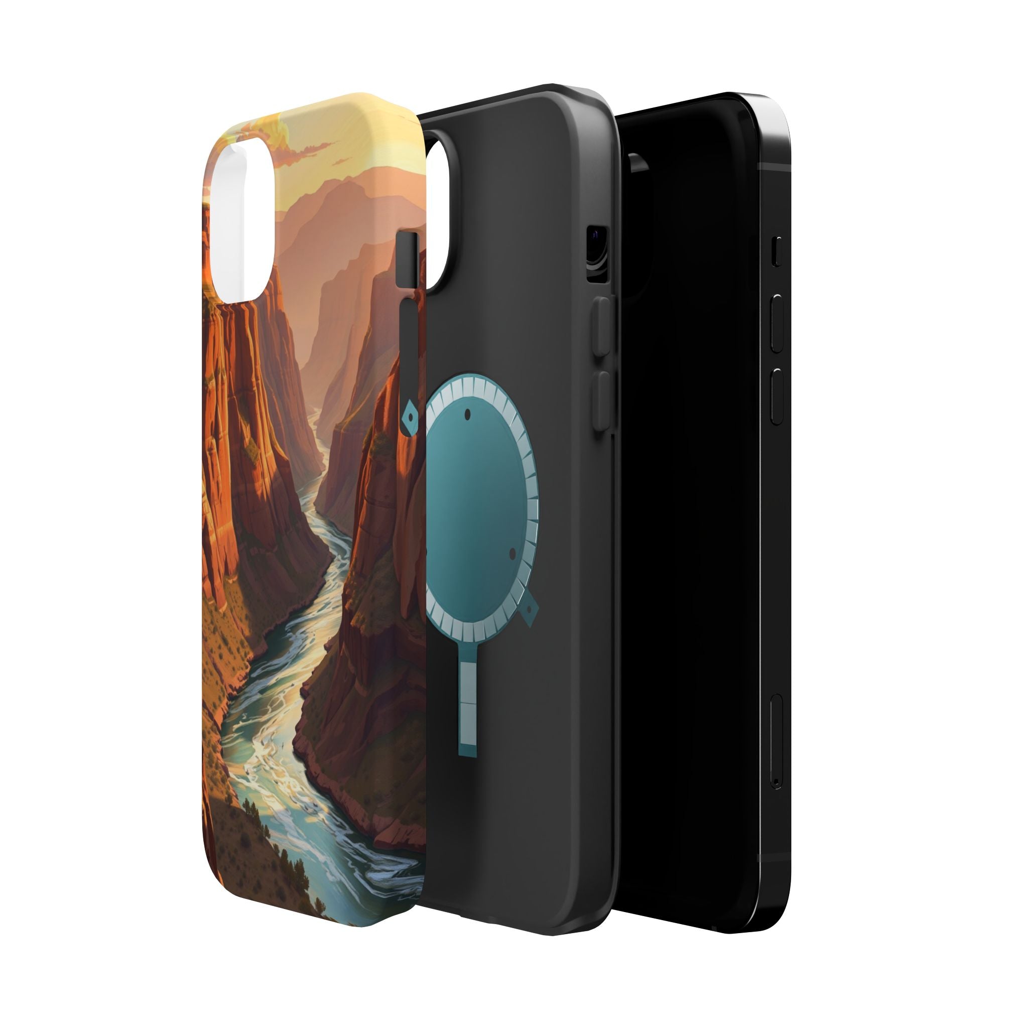 iPhone River Canyon Mystic Art Slim Everyday Designer Case · iPhone Case