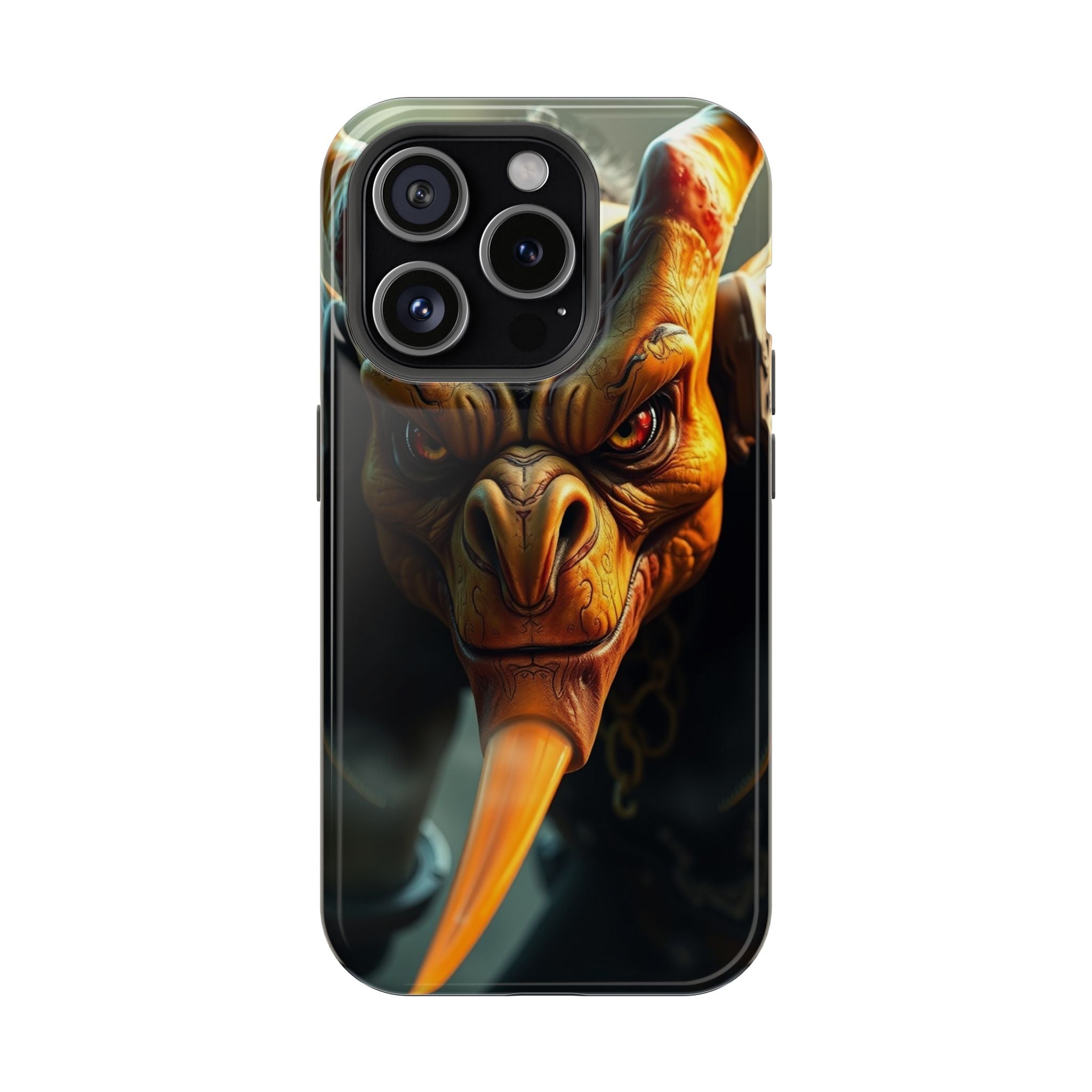 iPhone Mustard And Rust Goblin Mode Activated Slim Everyday Designer Case · iPho