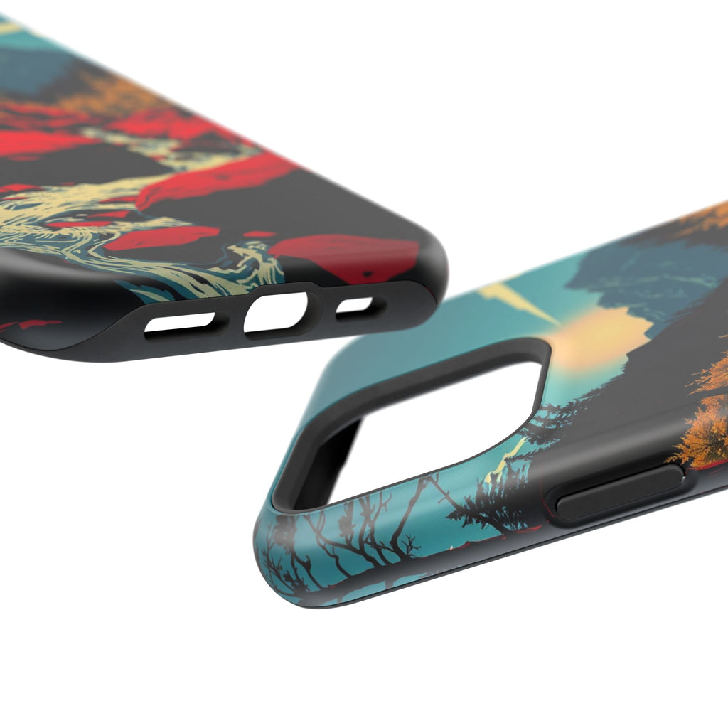 iPhone Earthy Spring Creek Design Bold Modern Everyday Snap Case · iPhone Case