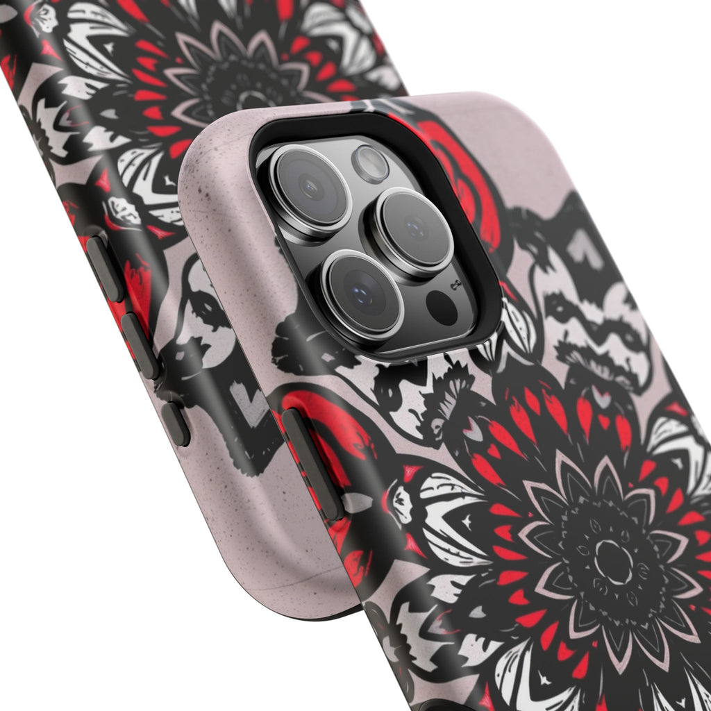 iPhone Floral Mandala Bold Art Slim Everyday Designer Case · iPhone Case