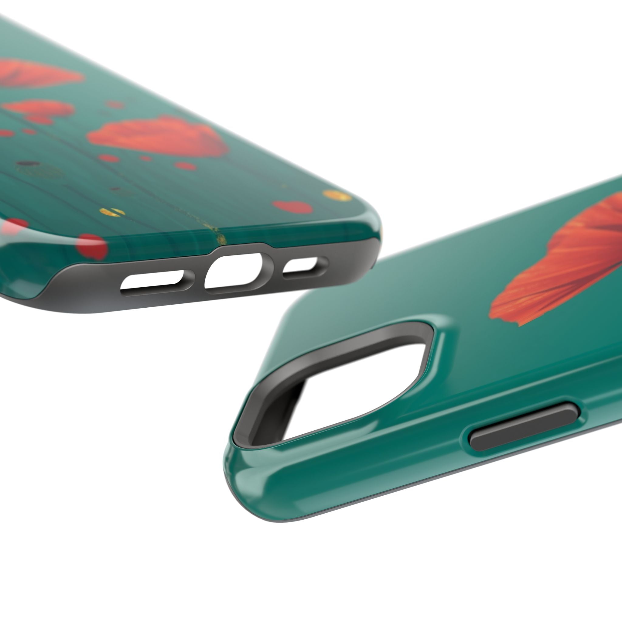 iPhone Earthy Poppy Field Design Bold Modern Everyday Snap Case · iPhone Case