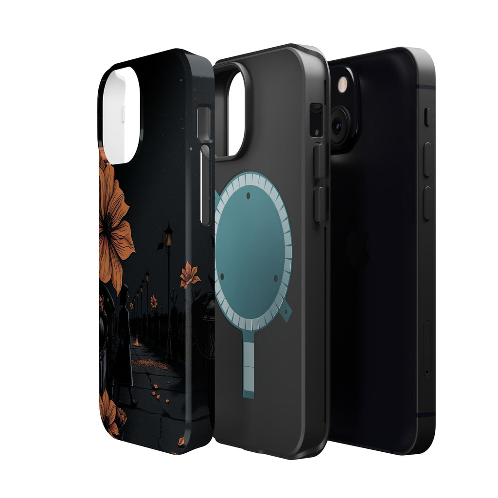 iPhone Night Bloomer Electric Art Bold Modern Everyday Snap Case · iPhone Case